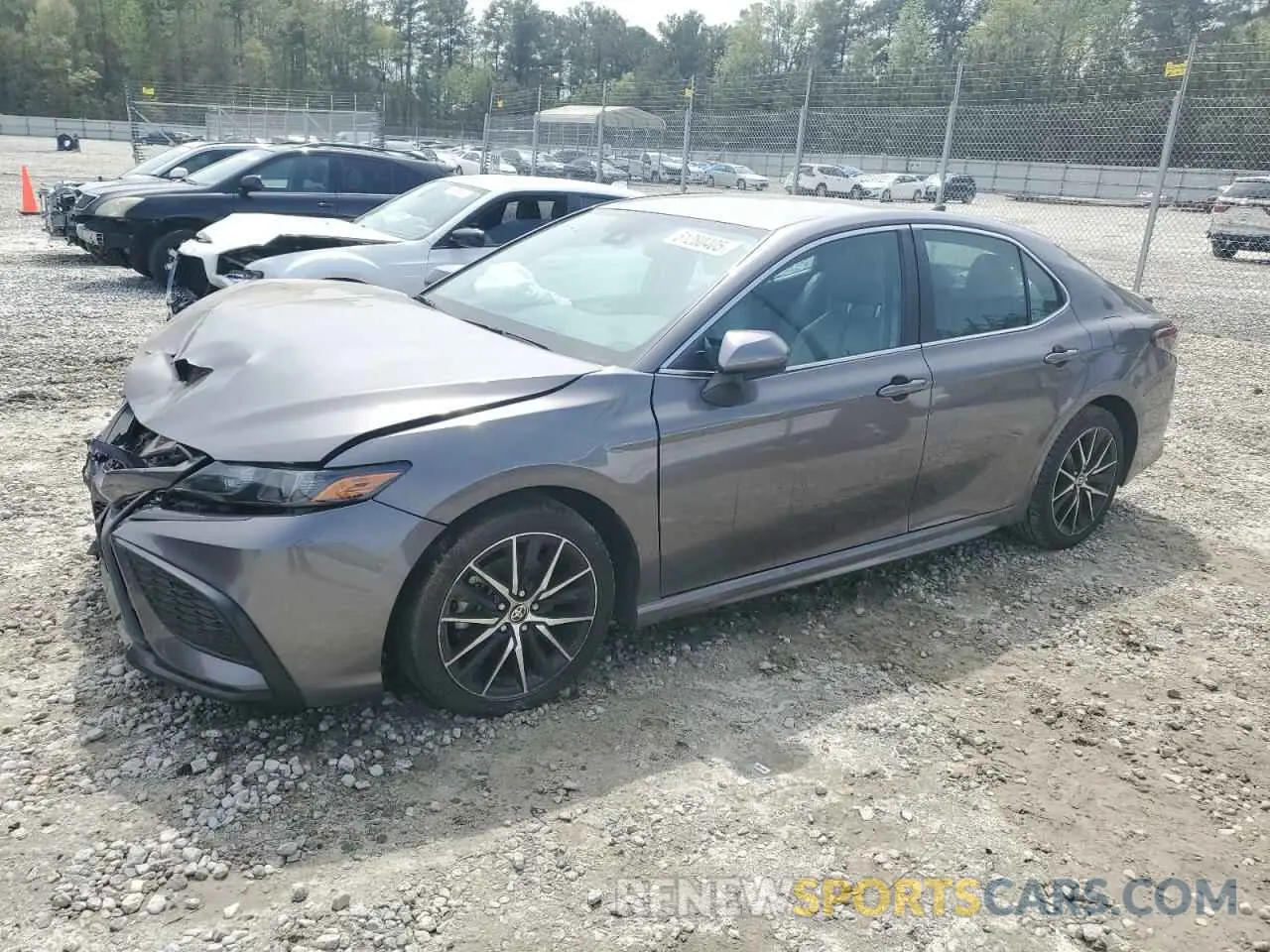 1 fotografías del automóvil dañado 4T1G11AK4MU541936 TOYOTA CAMRY 2021