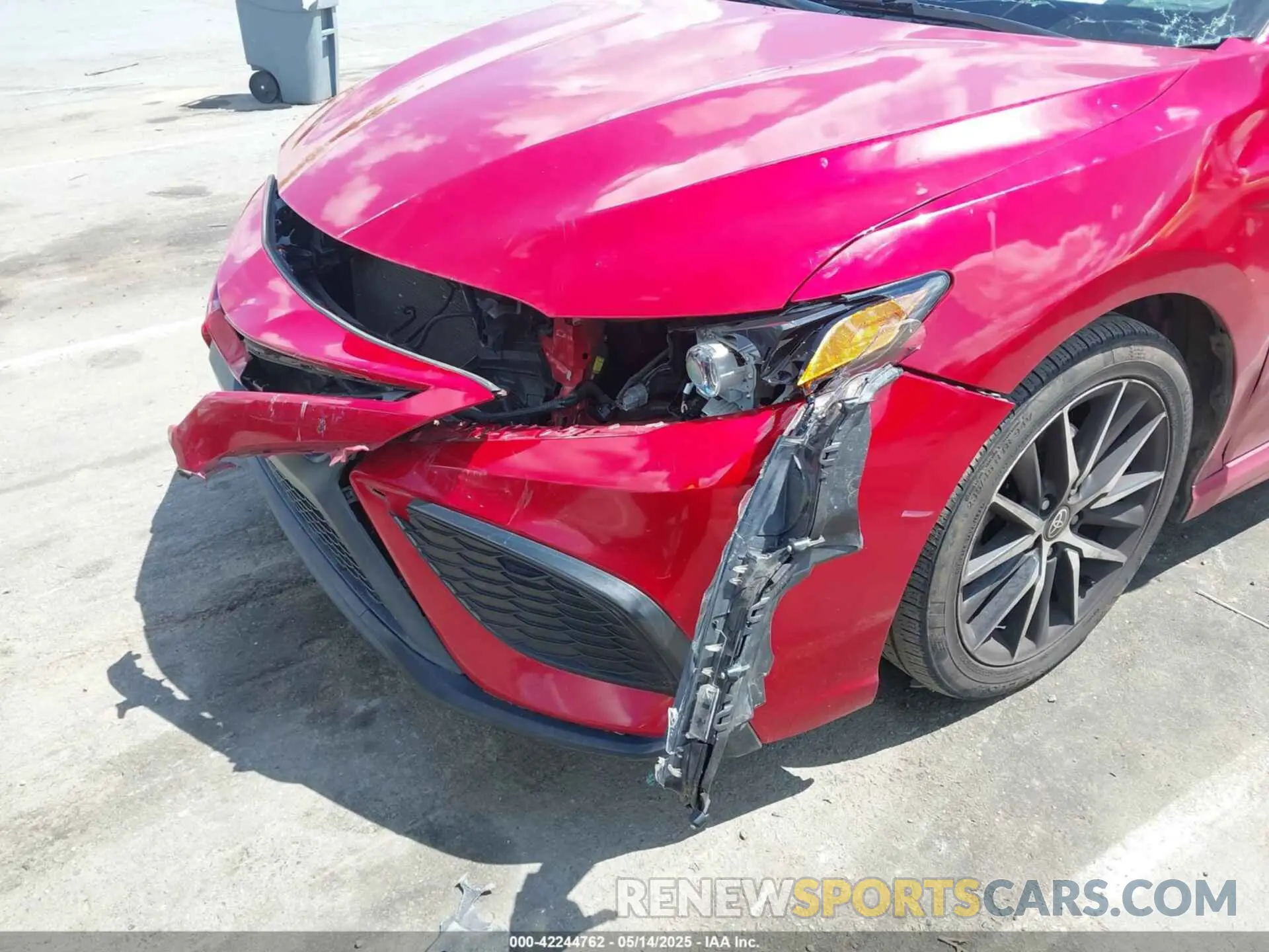 6 fotografías del automóvil dañado 4T1G11AK5MU407274 TOYOTA CAMRY 2021