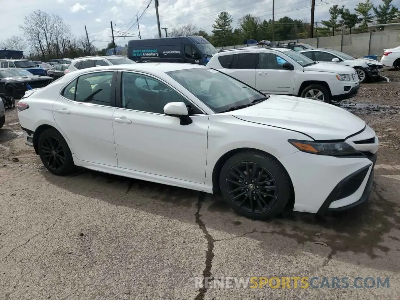4 fotografías del automóvil dañado 4T1G11AK5MU412927 TOYOTA CAMRY 2021