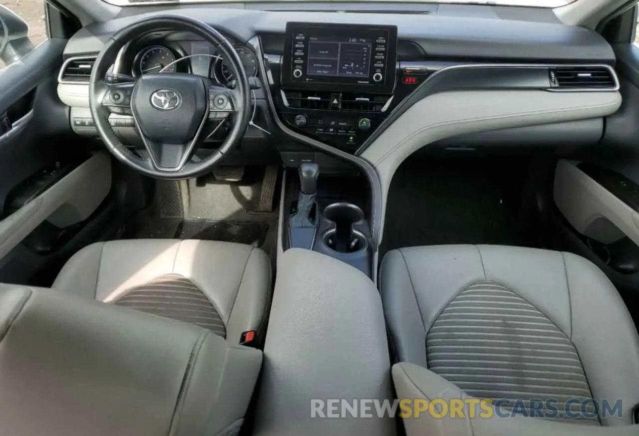 8 fotografías del automóvil dañado 4T1G11AK5MU412927 TOYOTA CAMRY 2021
