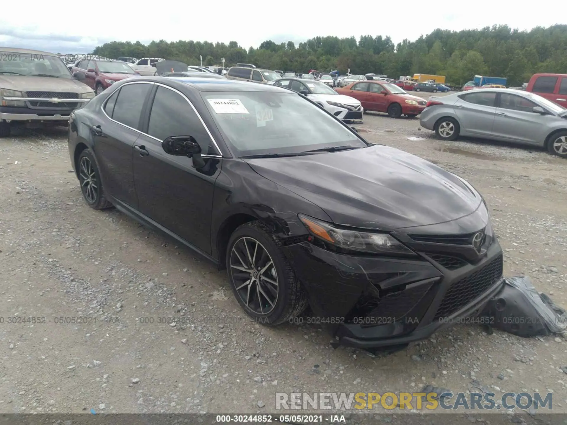1 fotografías del automóvil dañado 4T1G11AK5MU435821 TOYOTA CAMRY 2021