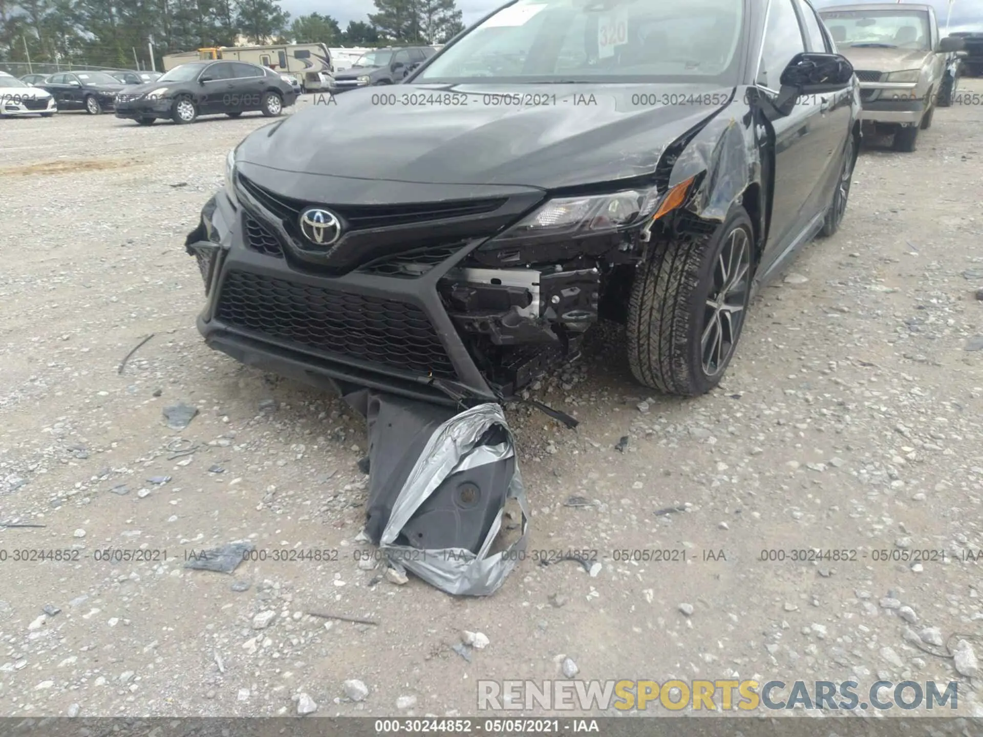 6 fotografías del automóvil dañado 4T1G11AK5MU435821 TOYOTA CAMRY 2021
