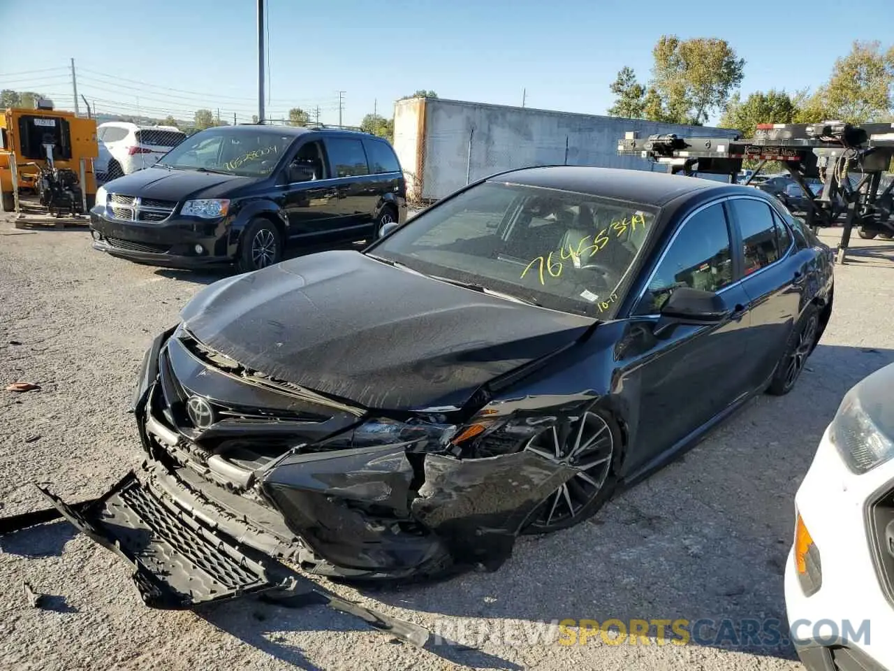 1 fotografías del automóvil dañado 4T1G11AK5MU444504 TOYOTA CAMRY 2021