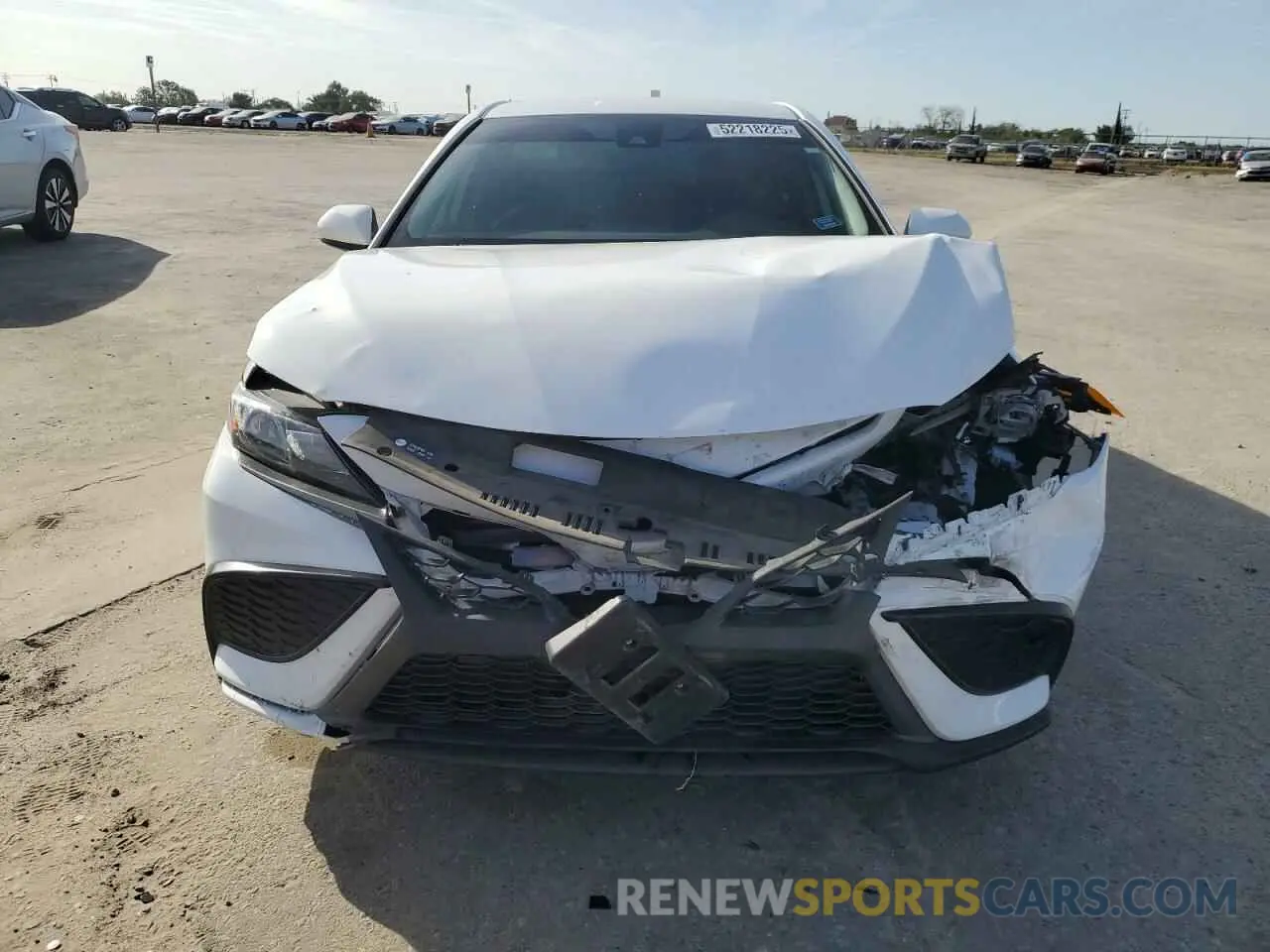 5 fotografías del automóvil dañado 4T1G11AK5MU483755 TOYOTA CAMRY 2021