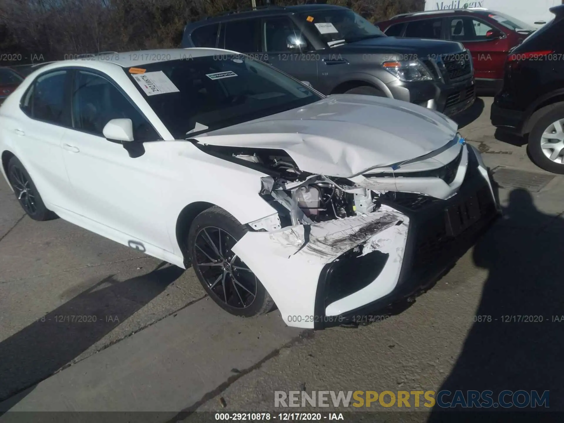 6 fotografías del automóvil dañado 4T1G11AK5MU522084 TOYOTA CAMRY 2021
