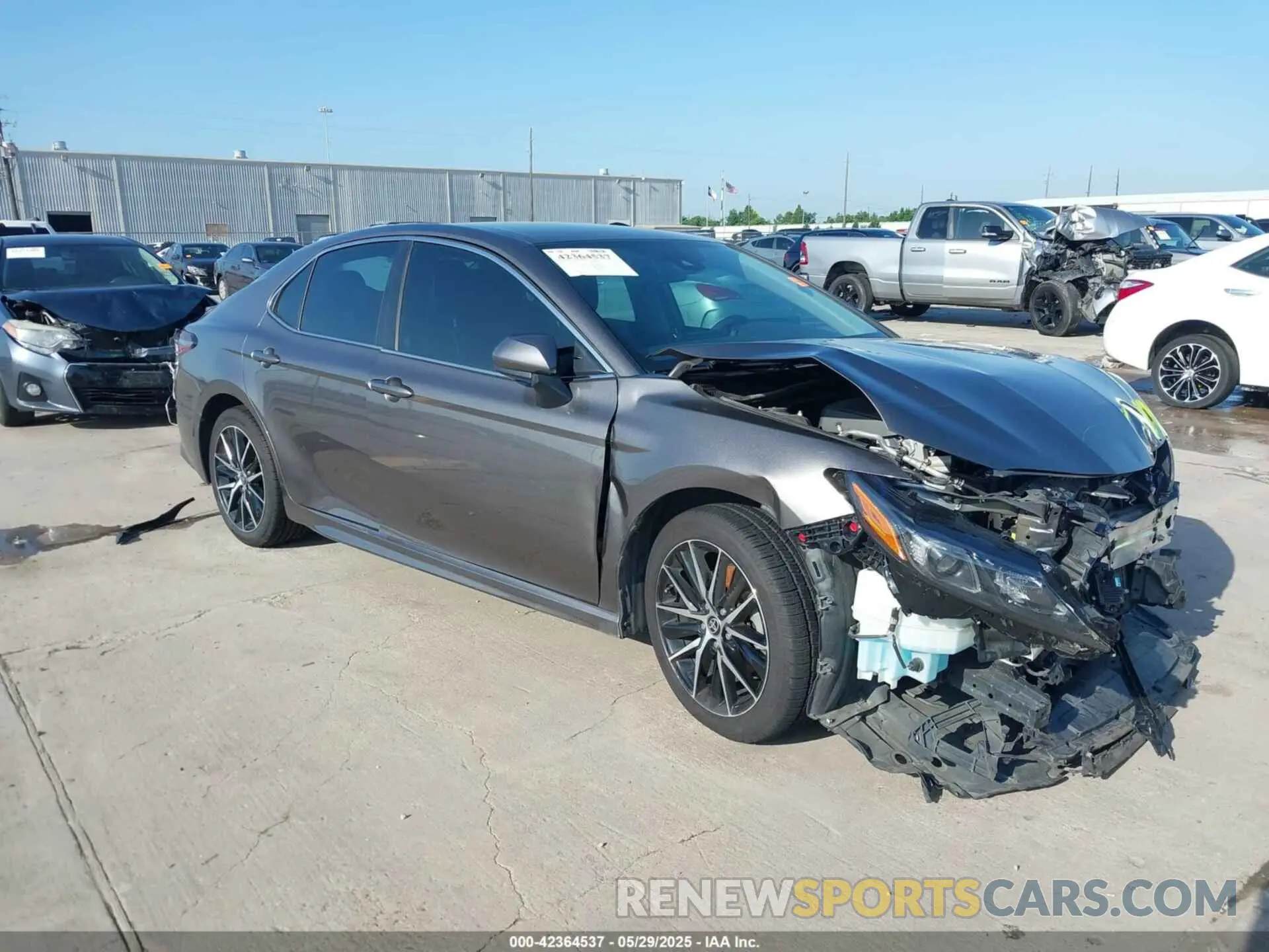 1 fotografías del automóvil dañado 4T1G11AK5MU527267 TOYOTA CAMRY 2021