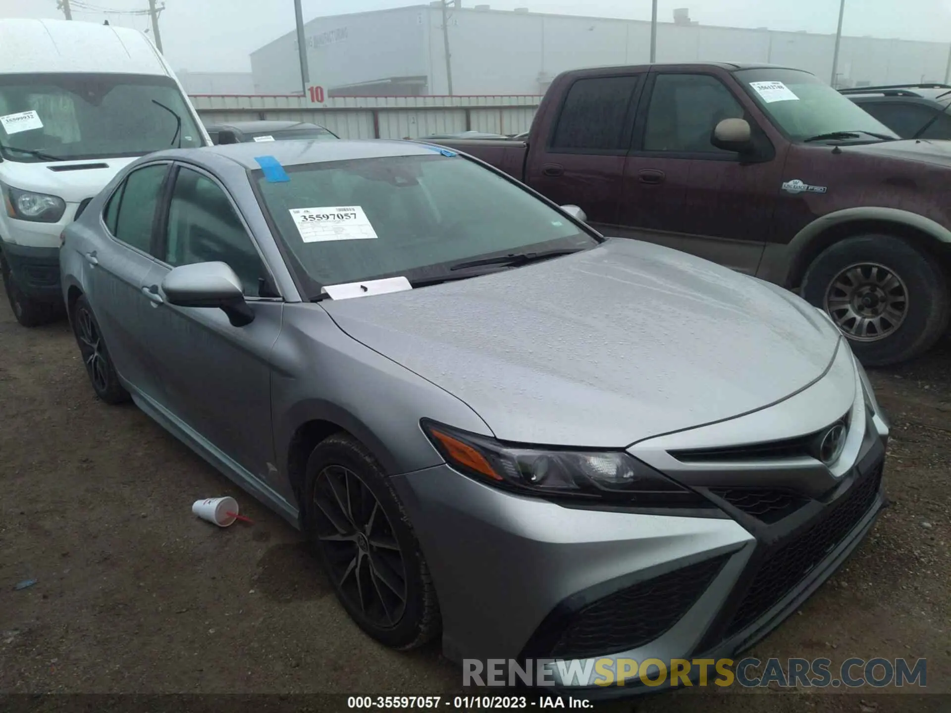 1 fotografías del automóvil dañado 4T1G11AK5MU551777 TOYOTA CAMRY 2021