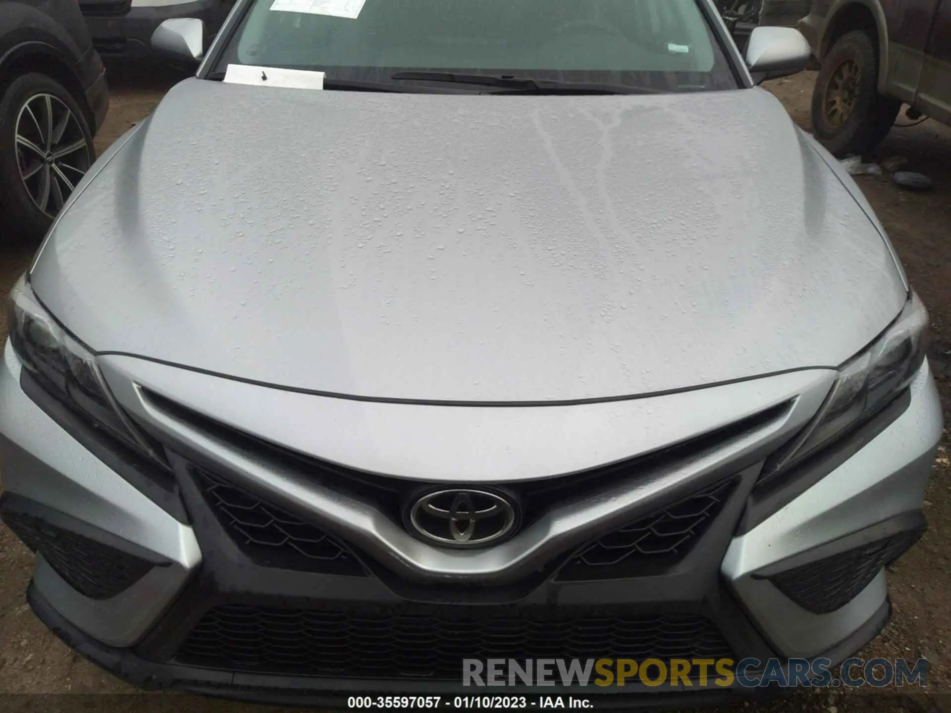 6 fotografías del automóvil dañado 4T1G11AK5MU551777 TOYOTA CAMRY 2021