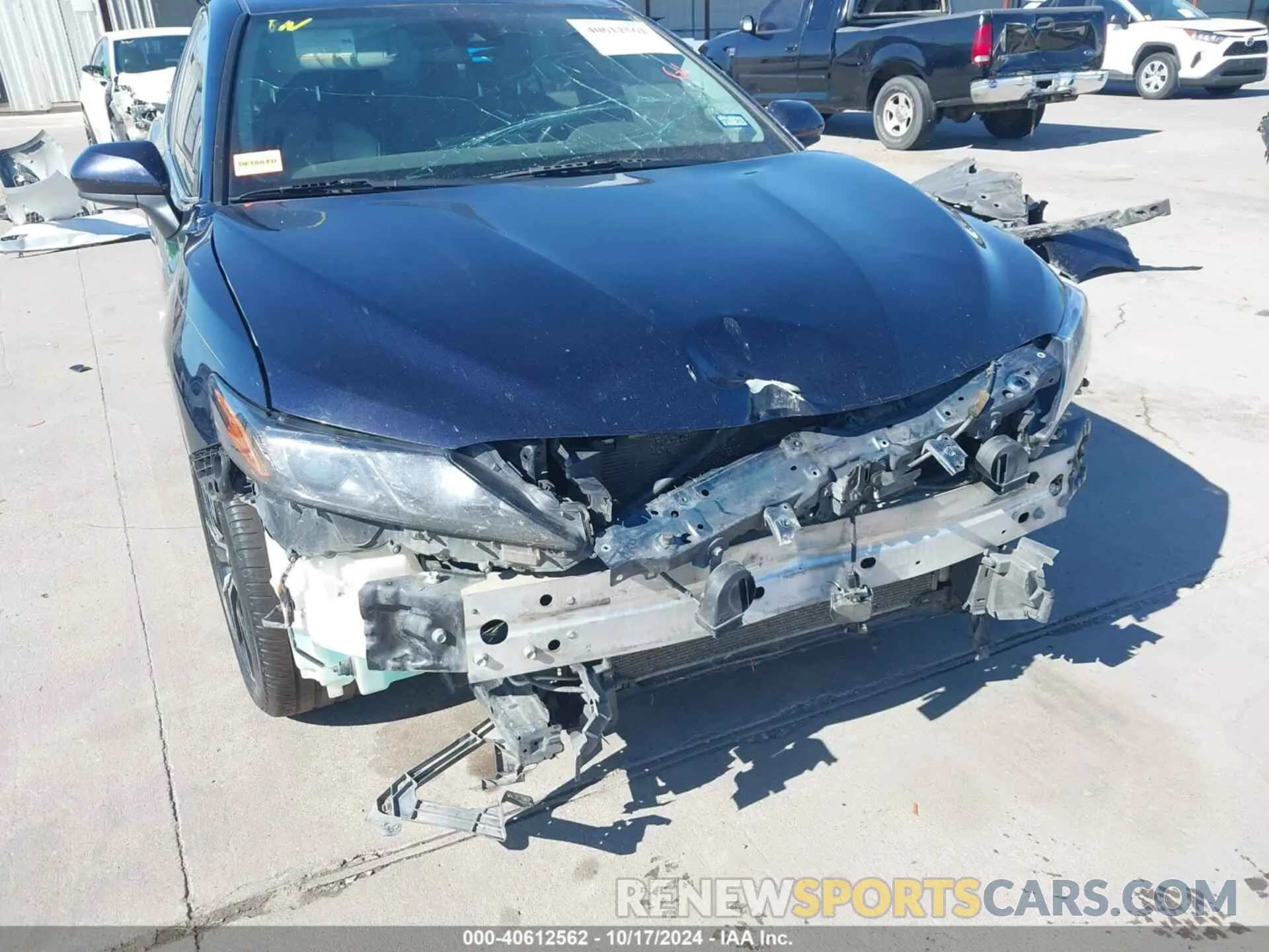 6 fotografías del automóvil dañado 4T1G11AK5MU592815 TOYOTA CAMRY 2021