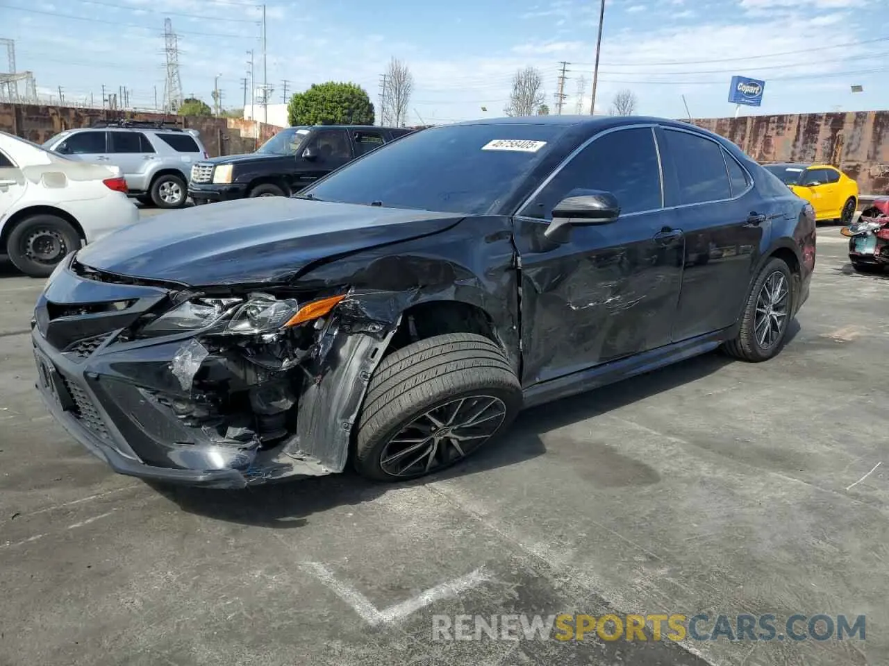 1 fotografías del automóvil dañado 4T1G11AK5MU616787 TOYOTA CAMRY 2021