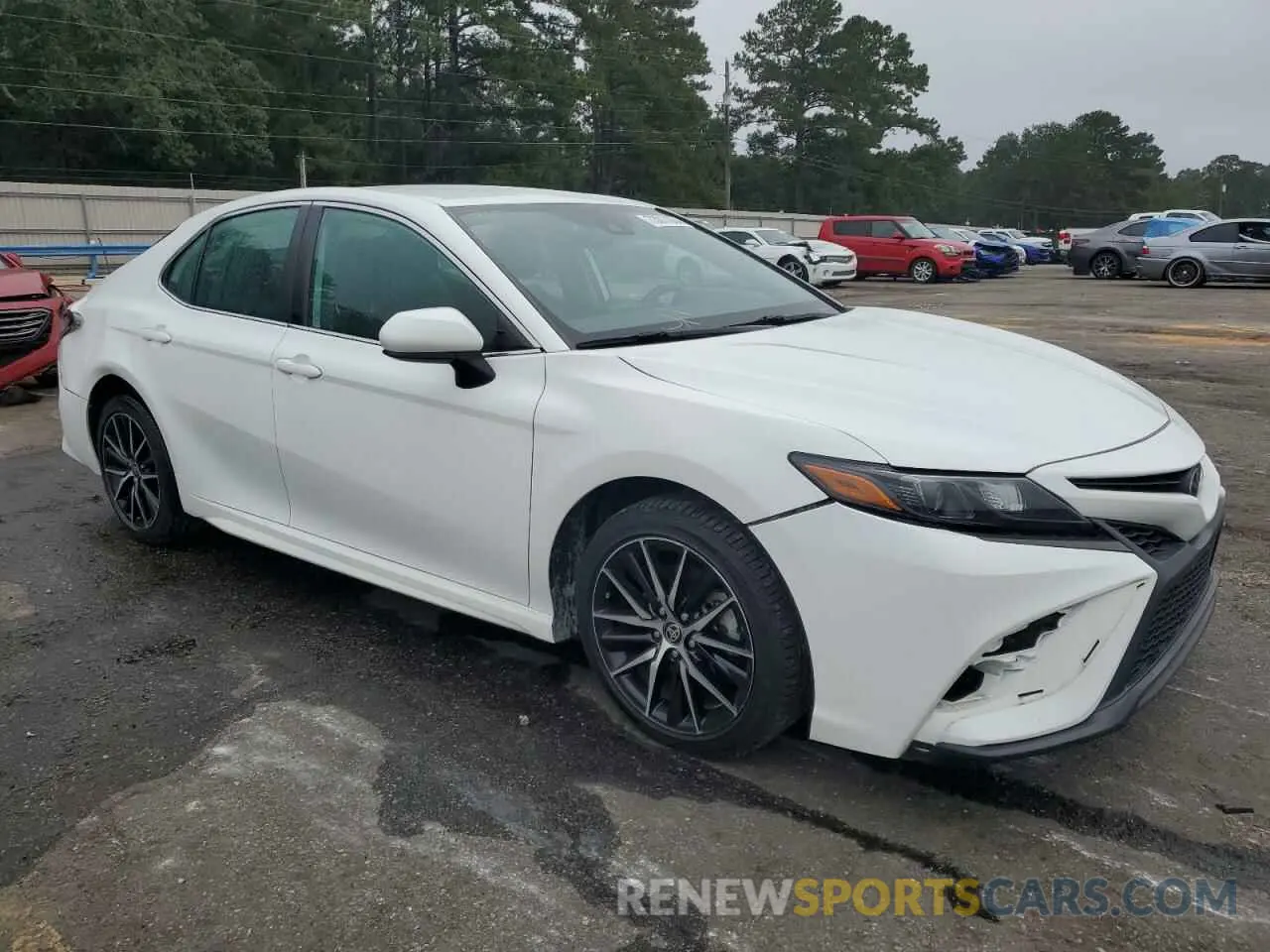 4 fotografías del automóvil dañado 4T1G11AK6MU403301 TOYOTA CAMRY 2021