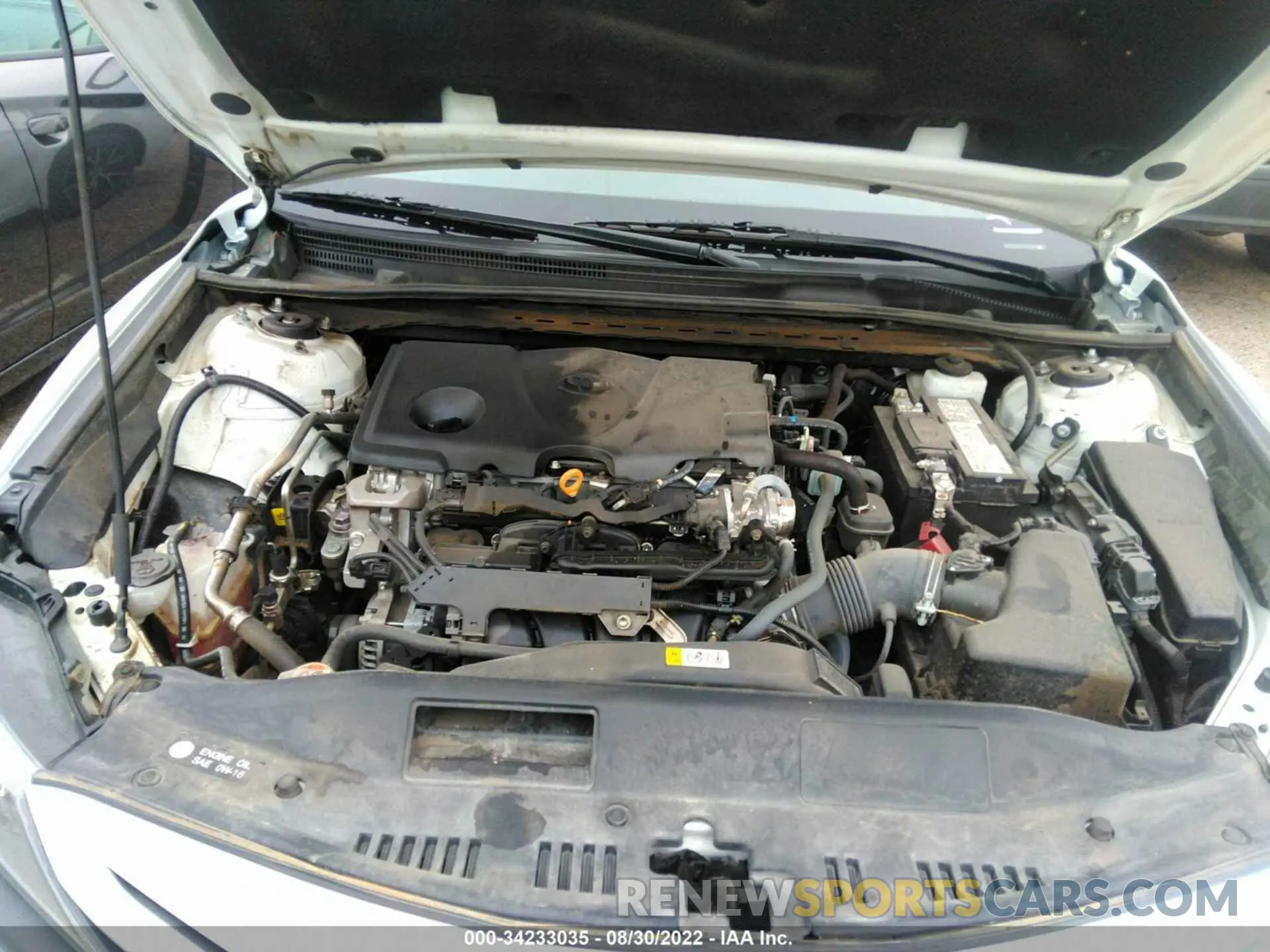 10 fotografías del automóvil dañado 4T1G11AK6MU407719 TOYOTA CAMRY 2021
