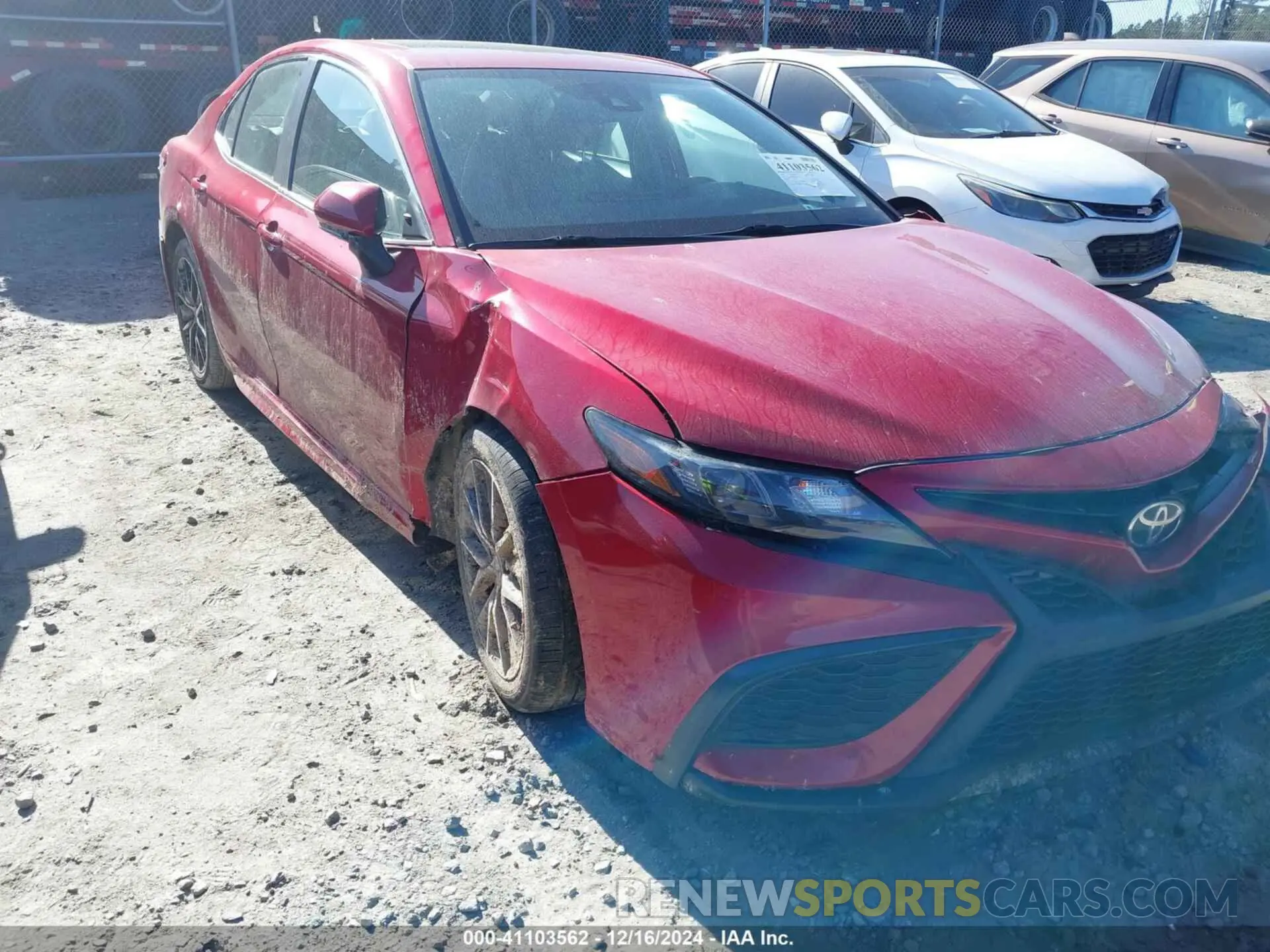 1 fotografías del automóvil dañado 4T1G11AK6MU409874 TOYOTA CAMRY 2021