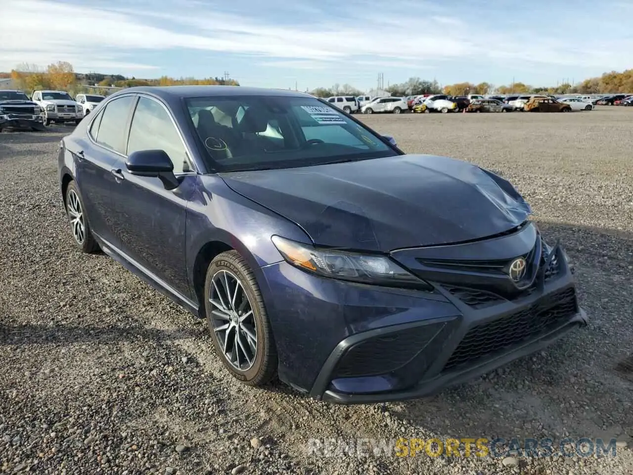 3 fotografías del automóvil dañado 4T1G11AK6MU410670 TOYOTA CAMRY 2021