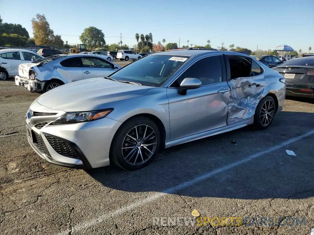 1 fotografías del automóvil dañado 4T1G11AK6MU419952 TOYOTA CAMRY 2021
