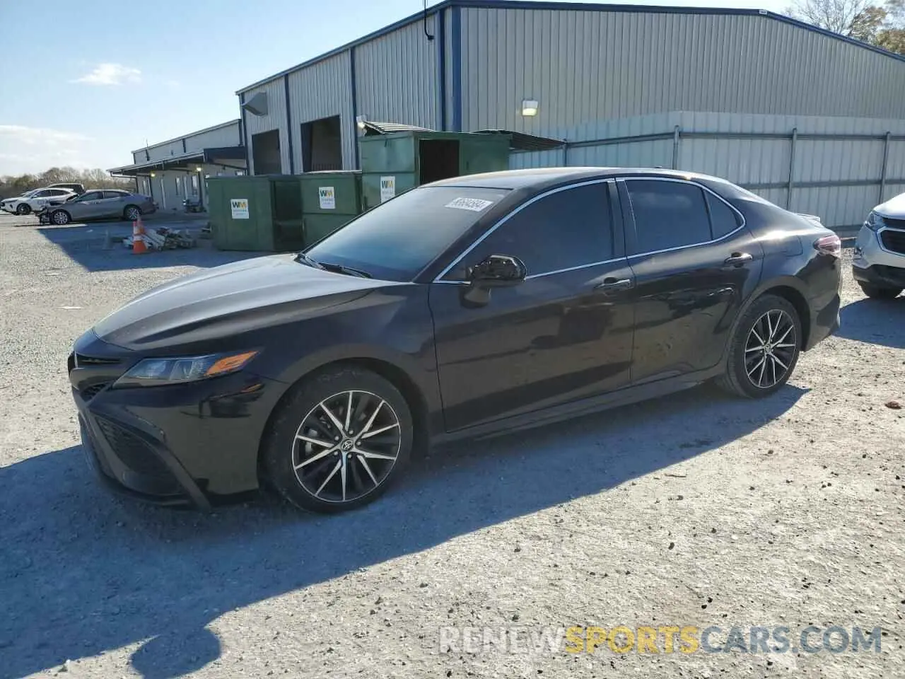1 fotografías del automóvil dañado 4T1G11AK6MU433219 TOYOTA CAMRY 2021
