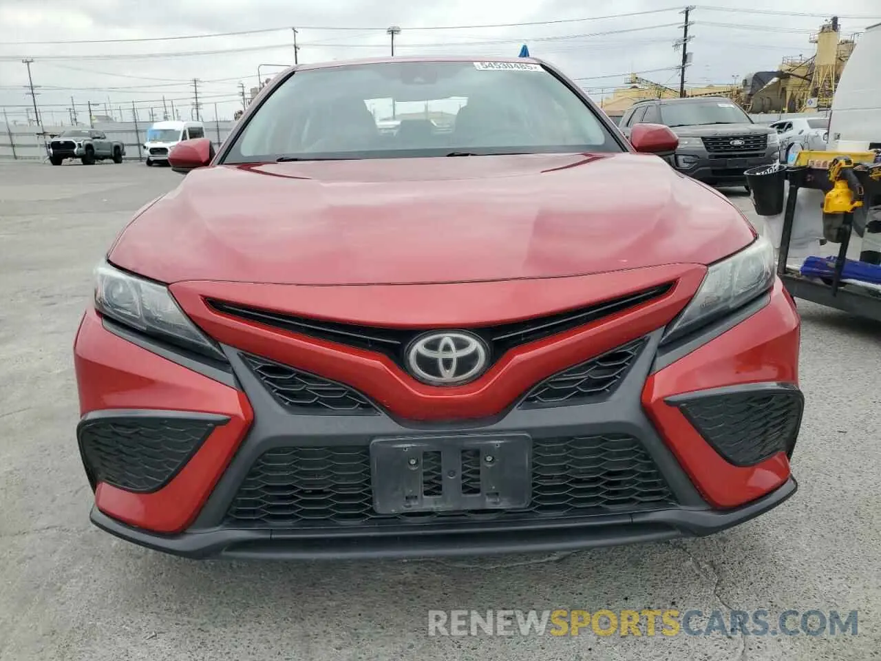 5 fotografías del automóvil dañado 4T1G11AK6MU449033 TOYOTA CAMRY 2021