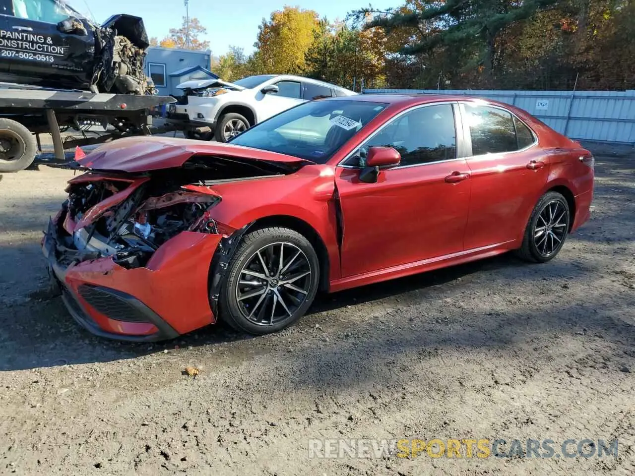 1 fotografías del automóvil dañado 4T1G11AK6MU470674 TOYOTA CAMRY 2021