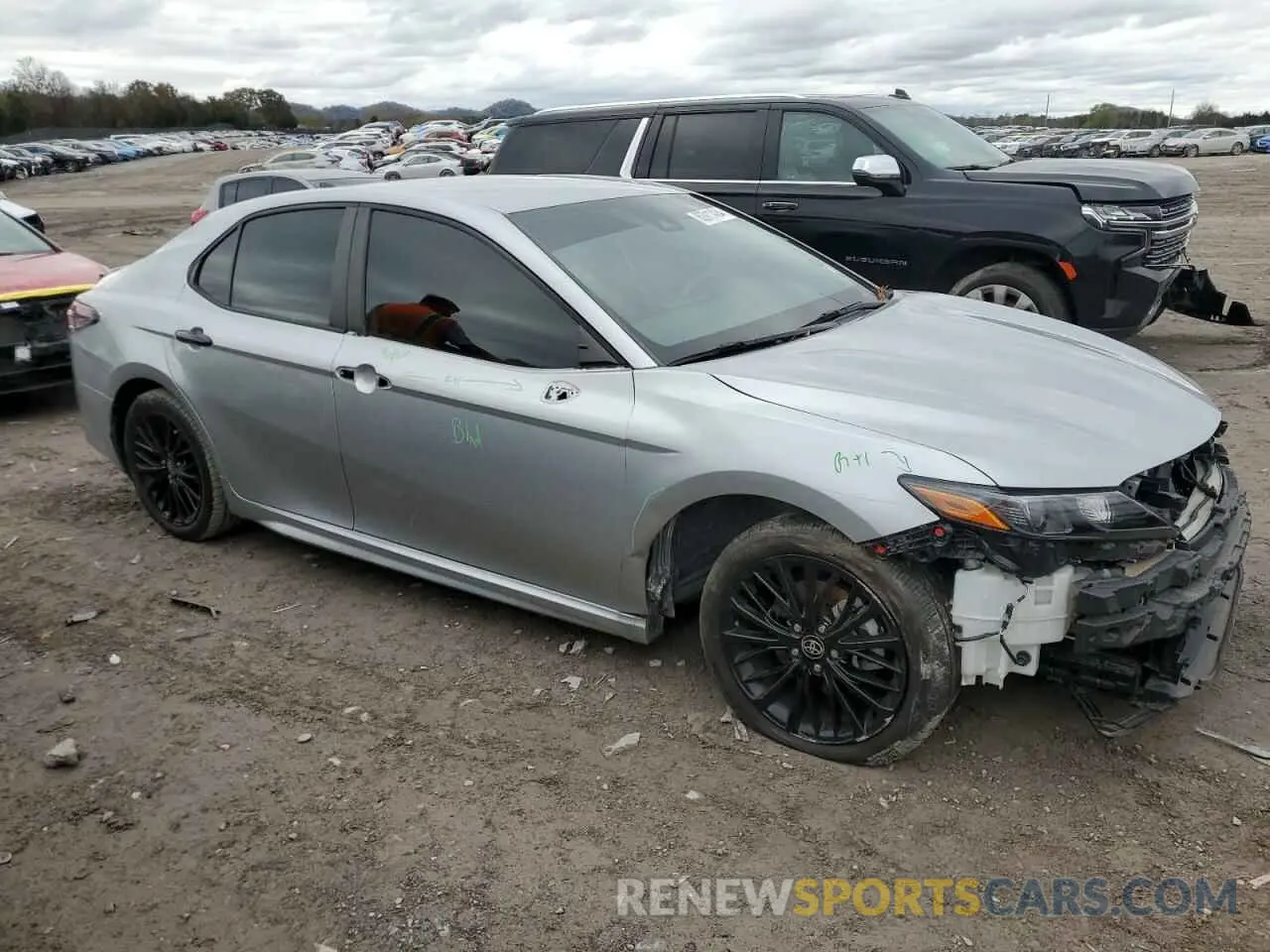 4 fotografías del automóvil dañado 4T1G11AK6MU494439 TOYOTA CAMRY 2021
