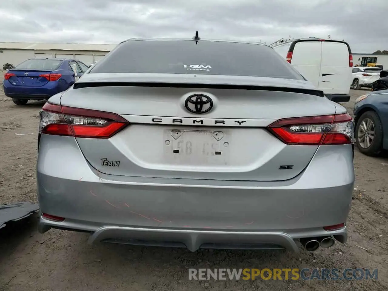 6 fotografías del automóvil dañado 4T1G11AK6MU494439 TOYOTA CAMRY 2021