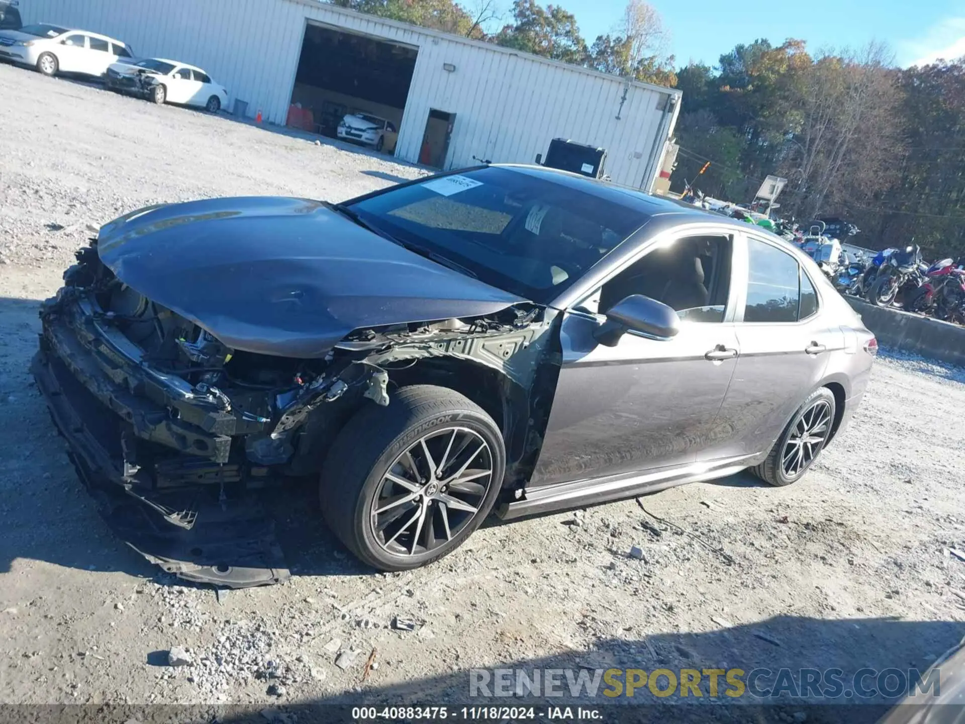 14 fotografías del automóvil dañado 4T1G11AK6MU561766 TOYOTA CAMRY 2021