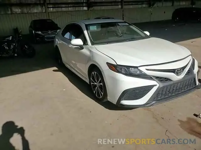 13 fotografías del automóvil dañado 4T1G11AK6MU593794 TOYOTA CAMRY 2021