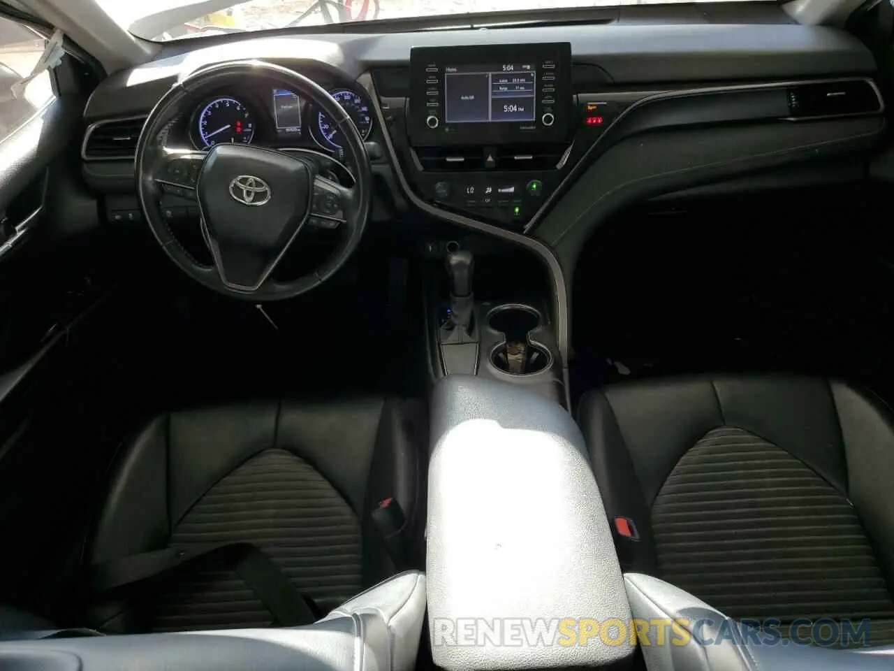 8 fotografías del automóvil dañado 4T1G11AK6MU593794 TOYOTA CAMRY 2021