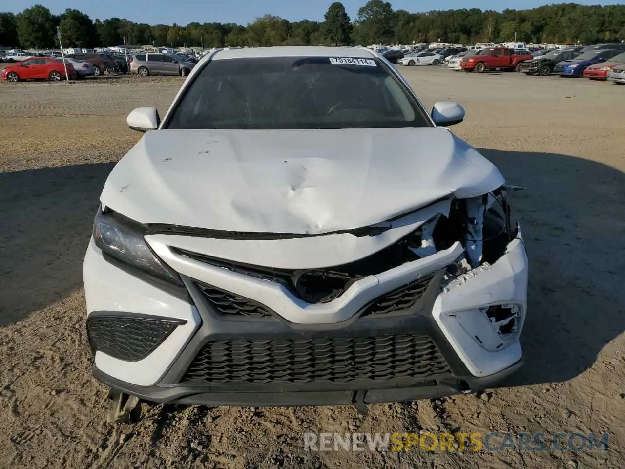 5 fotografías del automóvil dañado 4T1G11AK6MU594489 TOYOTA CAMRY 2021