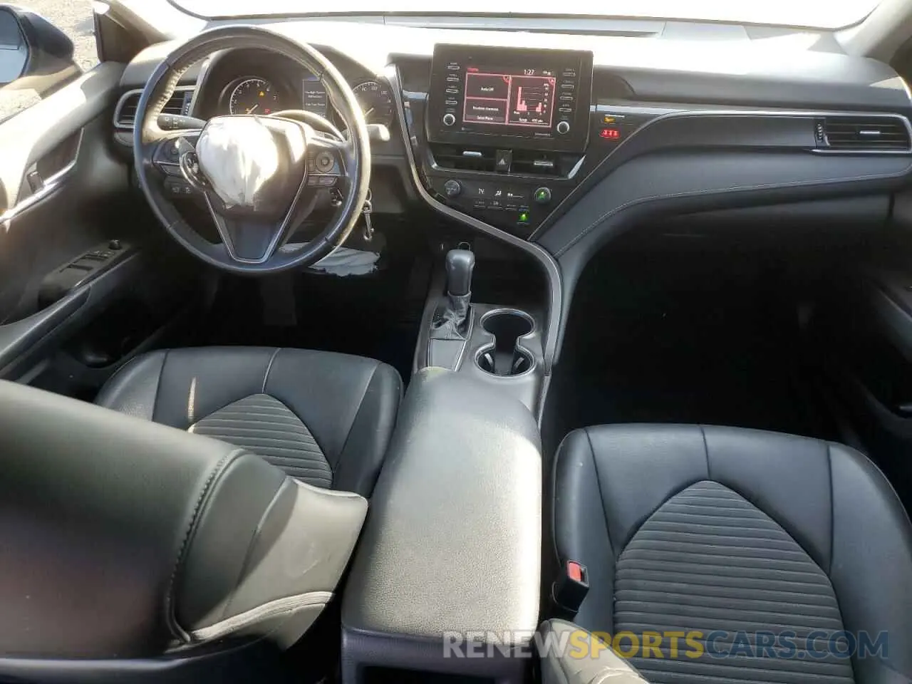 8 fotografías del automóvil dañado 4T1G11AK6MU594489 TOYOTA CAMRY 2021