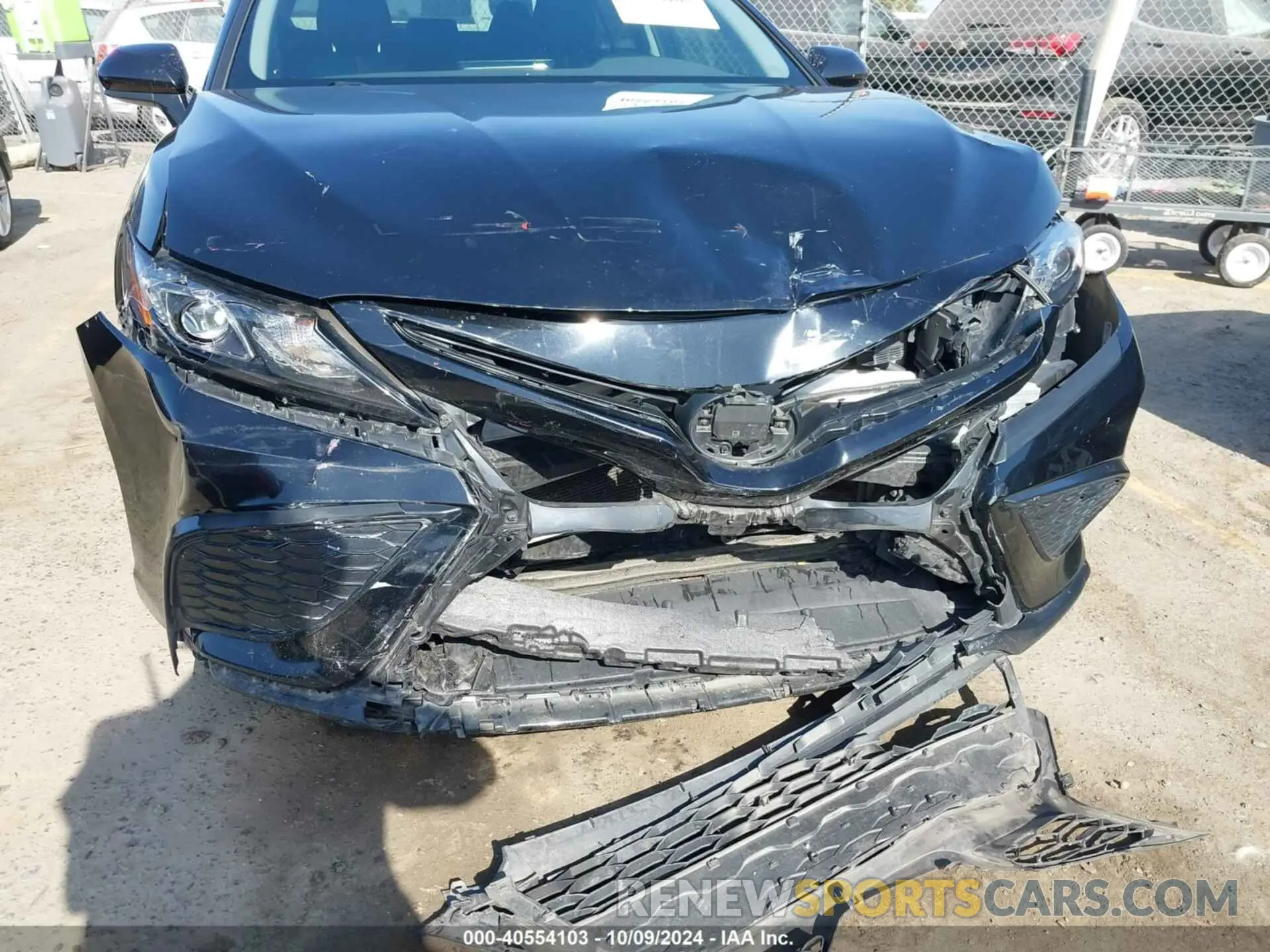 6 fotografías del automóvil dañado 4T1G11AK6MU597585 TOYOTA CAMRY 2021