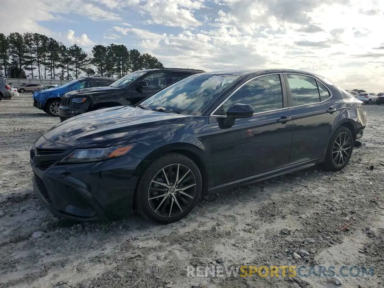 1 fotografías del automóvil dañado 4T1G11AK6MU606155 TOYOTA CAMRY 2021