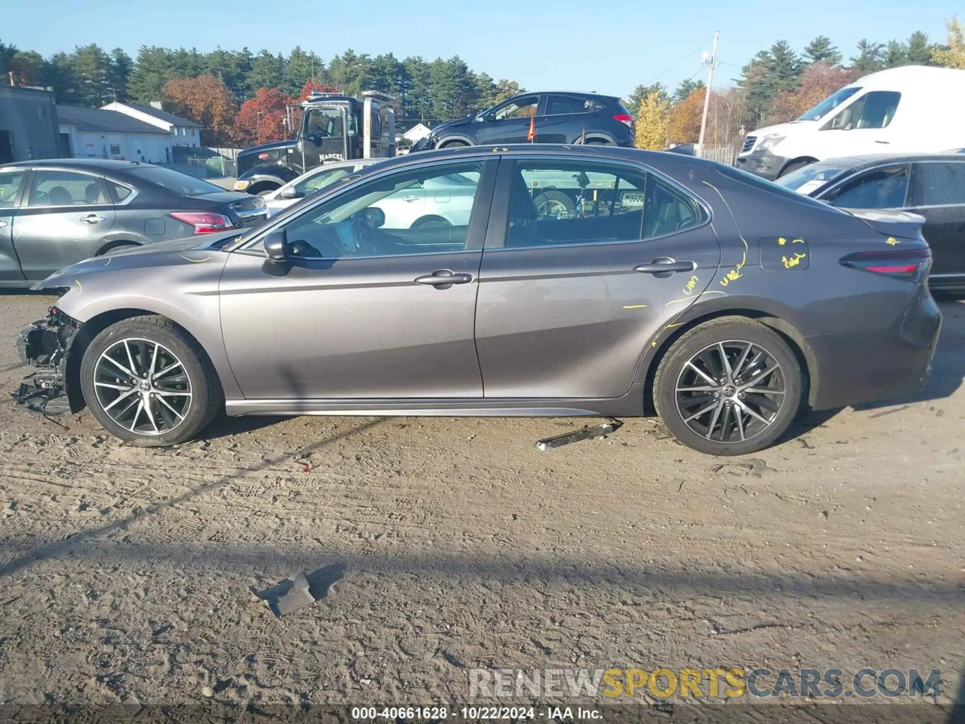 15 fotografías del automóvil dañado 4T1G11AK6MU614238 TOYOTA CAMRY 2021