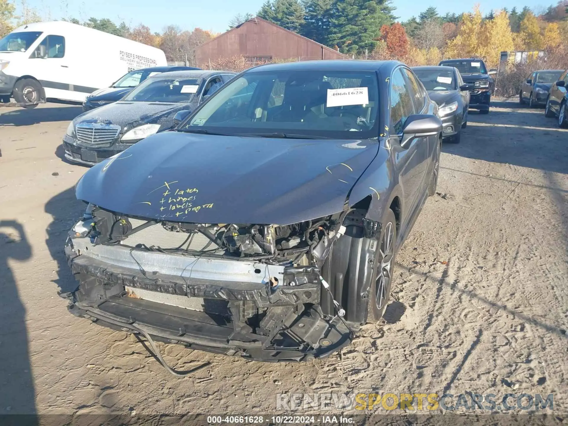 2 fotografías del automóvil dañado 4T1G11AK6MU614238 TOYOTA CAMRY 2021
