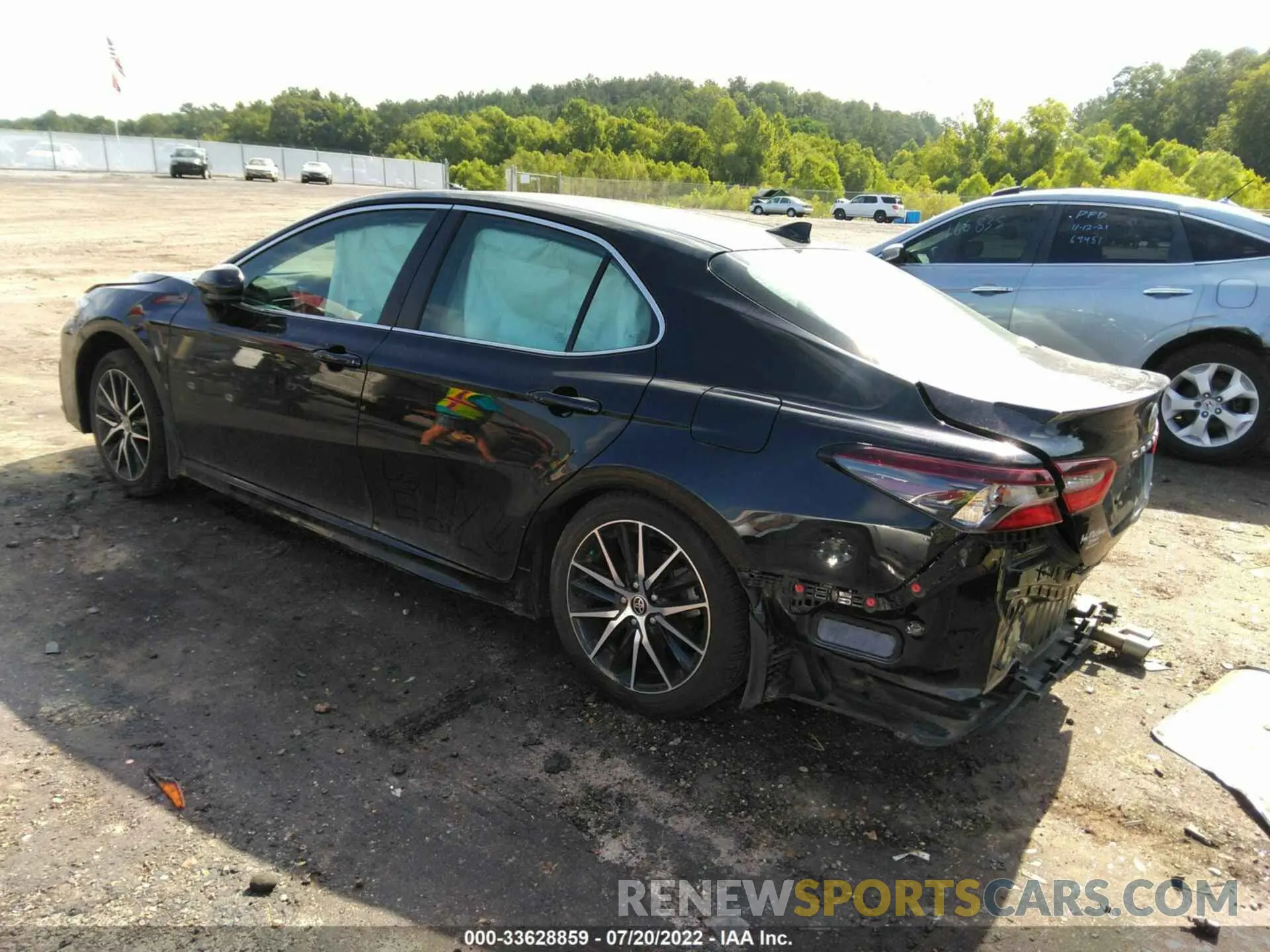 3 fotografías del automóvil dañado 4T1G11AK6MU614644 TOYOTA CAMRY 2021