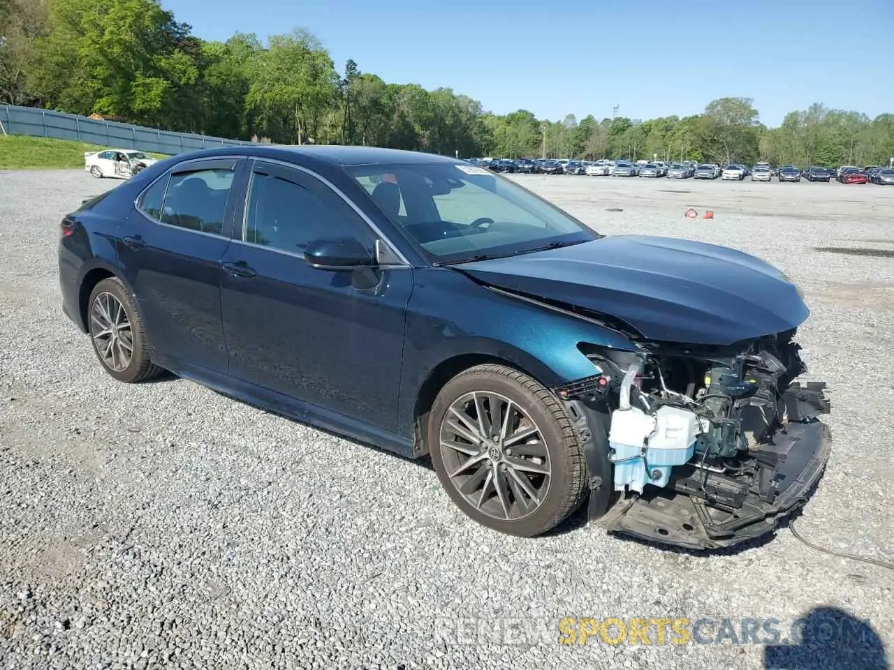 4 fotografías del automóvil dañado 4T1G11AK6MU616989 TOYOTA CAMRY 2021