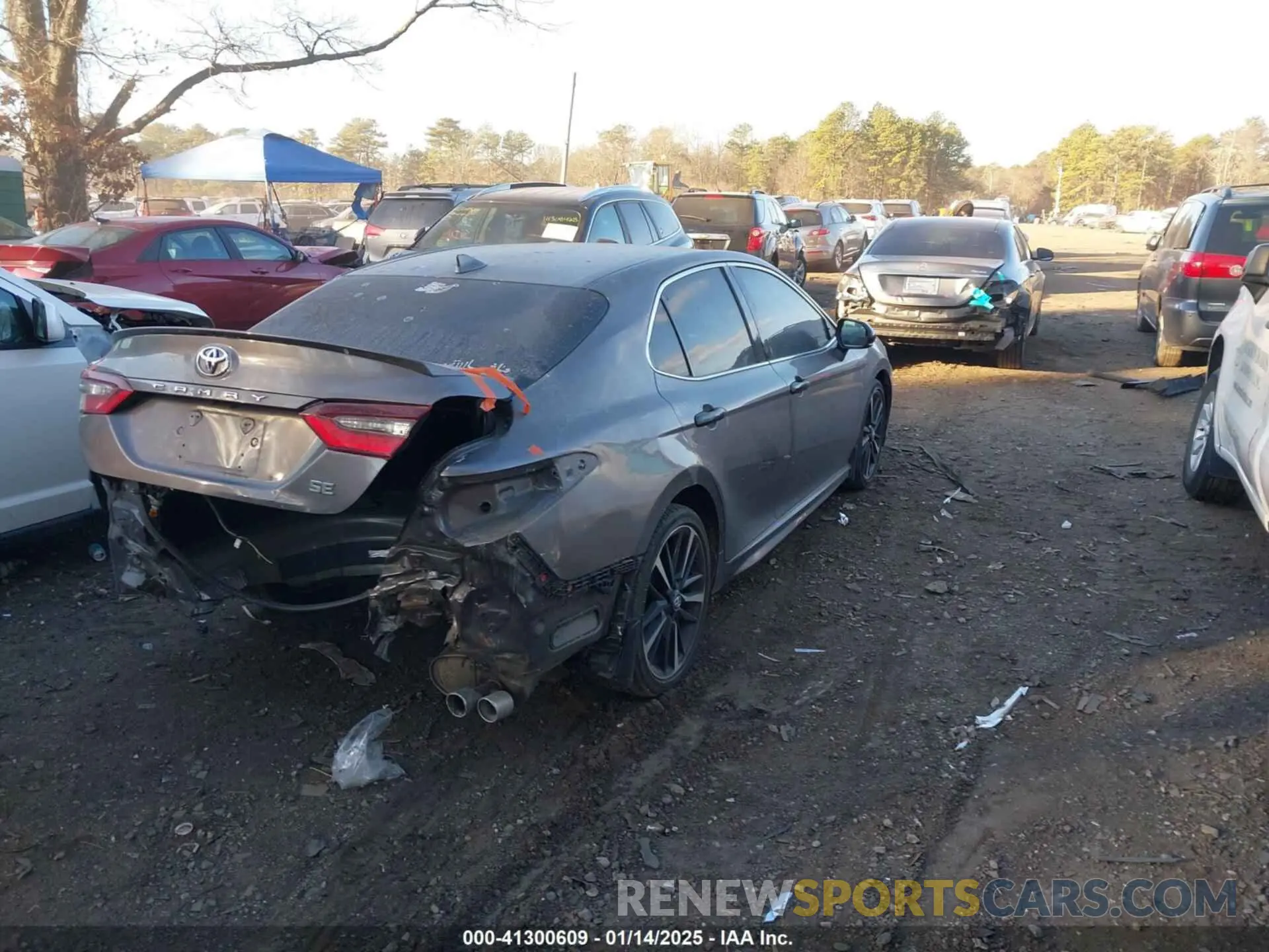 4 fotografías del automóvil dañado 4T1G11AK7MU414839 TOYOTA CAMRY 2021