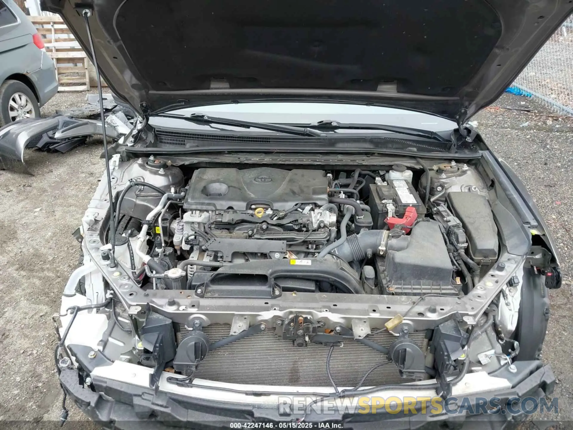 10 fotografías del automóvil dañado 4T1G11AK7MU435108 TOYOTA CAMRY 2021