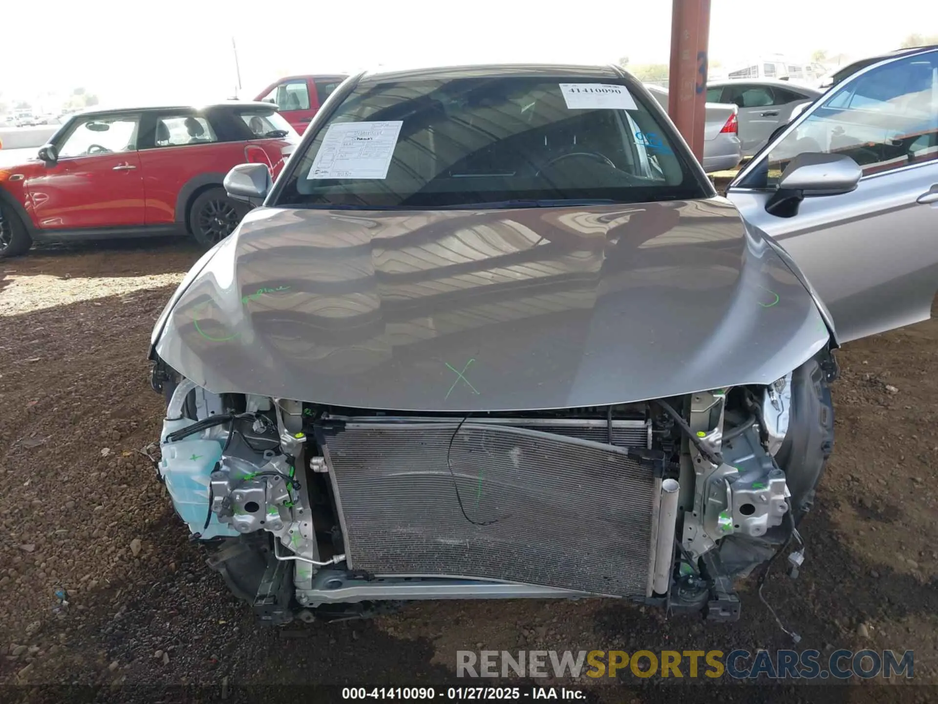 6 fotografías del automóvil dañado 4T1G11AK7MU452250 TOYOTA CAMRY 2021