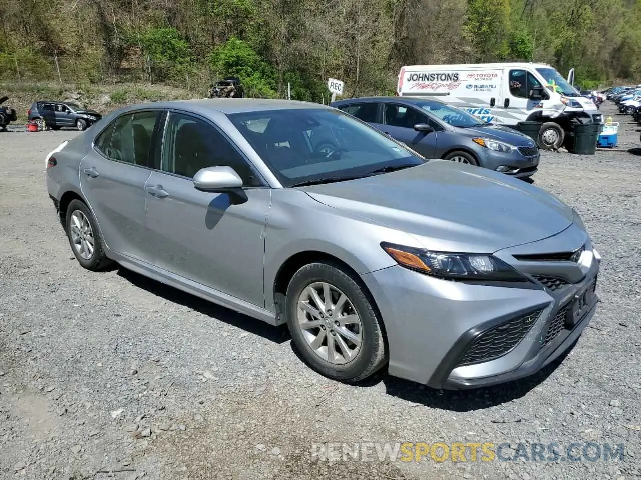 4 fotografías del automóvil dañado 4T1G11AK7MU476113 TOYOTA CAMRY 2021