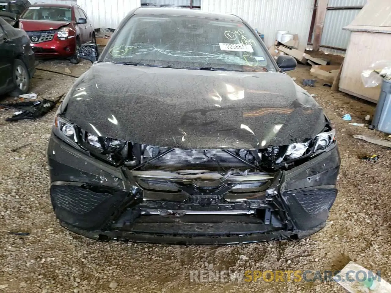 9 fotografías del automóvil dañado 4T1G11AK7MU483756 TOYOTA CAMRY 2021