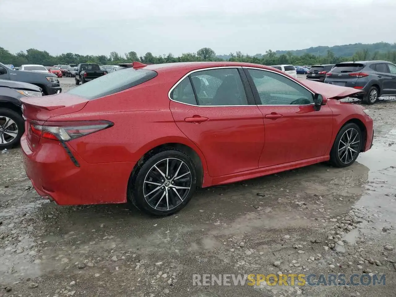 3 fotografías del automóvil dañado 4T1G11AK7MU489184 TOYOTA CAMRY 2021