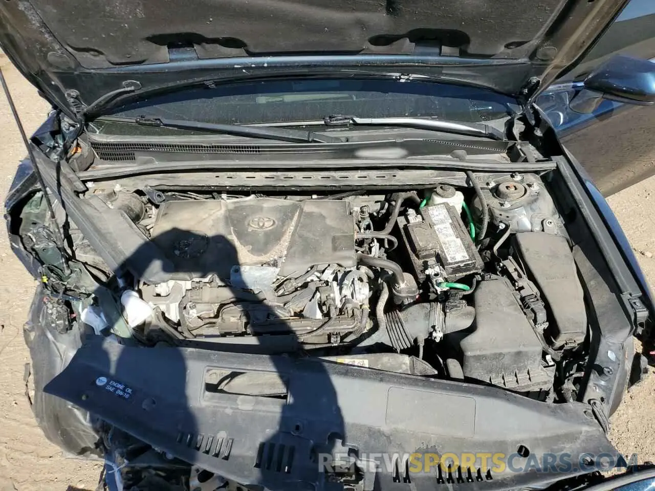 11 fotografías del automóvil dañado 4T1G11AK7MU514276 TOYOTA CAMRY 2021