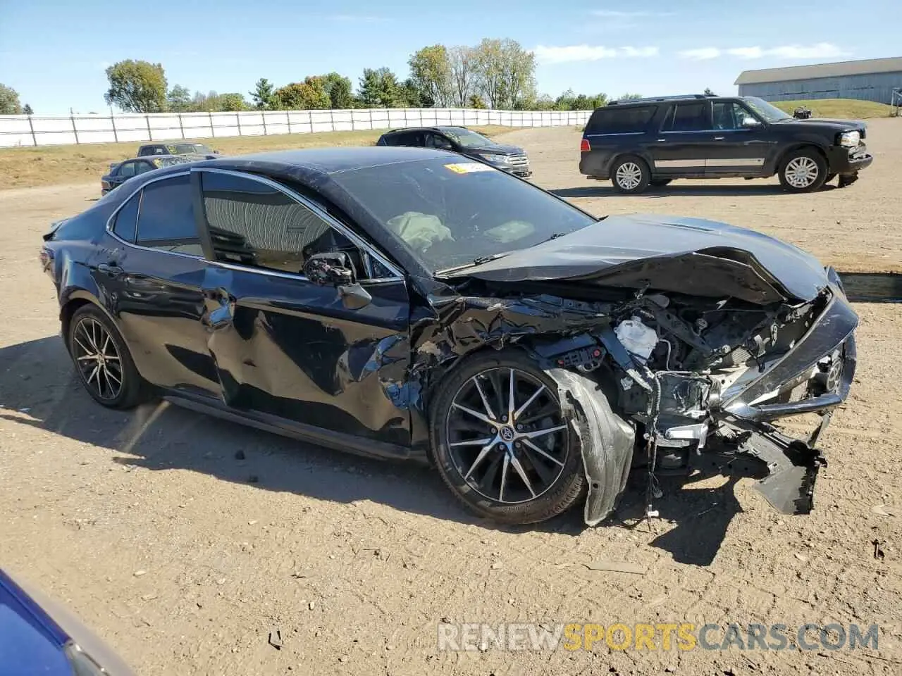 4 fotografías del automóvil dañado 4T1G11AK7MU514276 TOYOTA CAMRY 2021