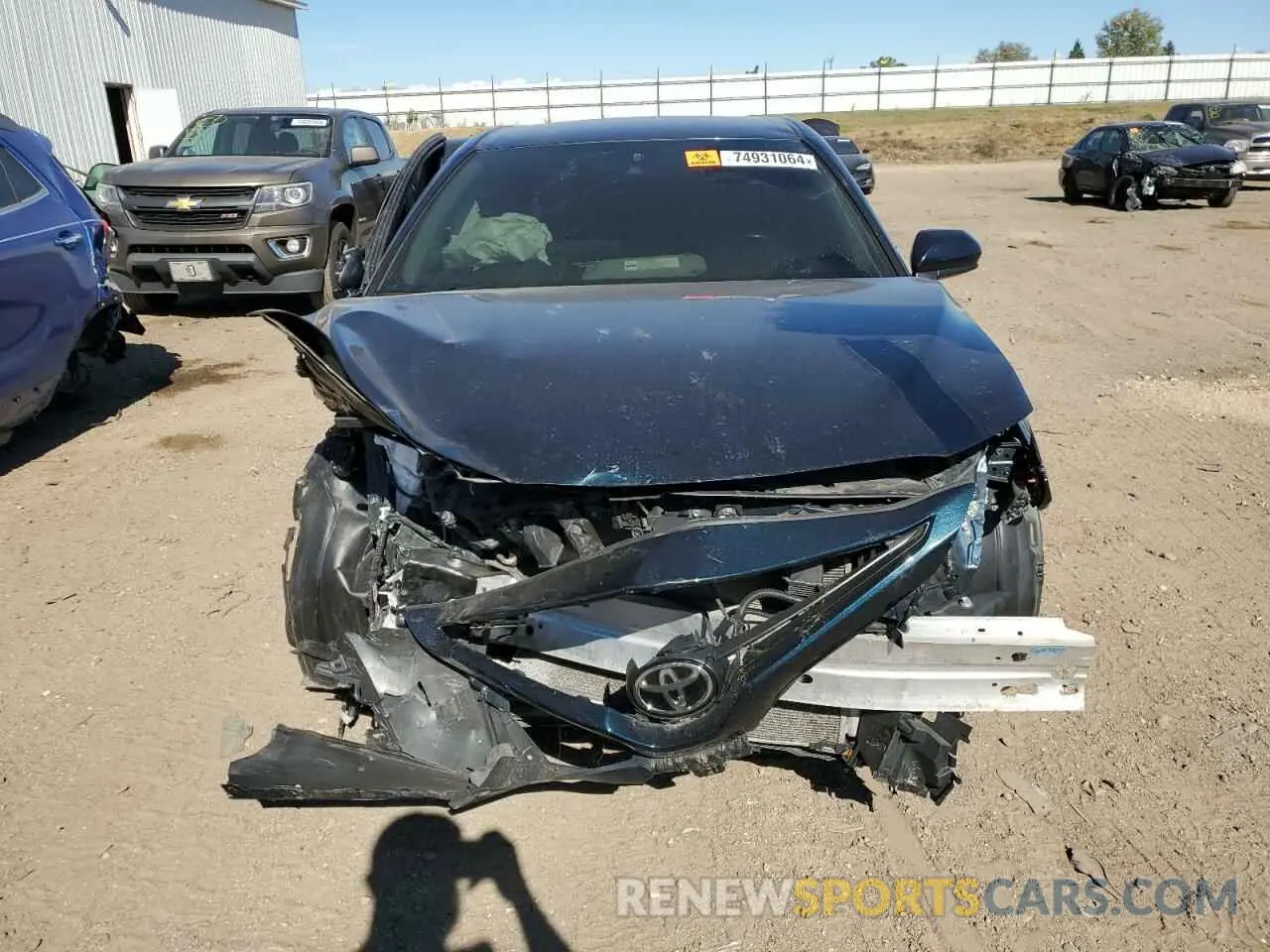 5 fotografías del automóvil dañado 4T1G11AK7MU514276 TOYOTA CAMRY 2021