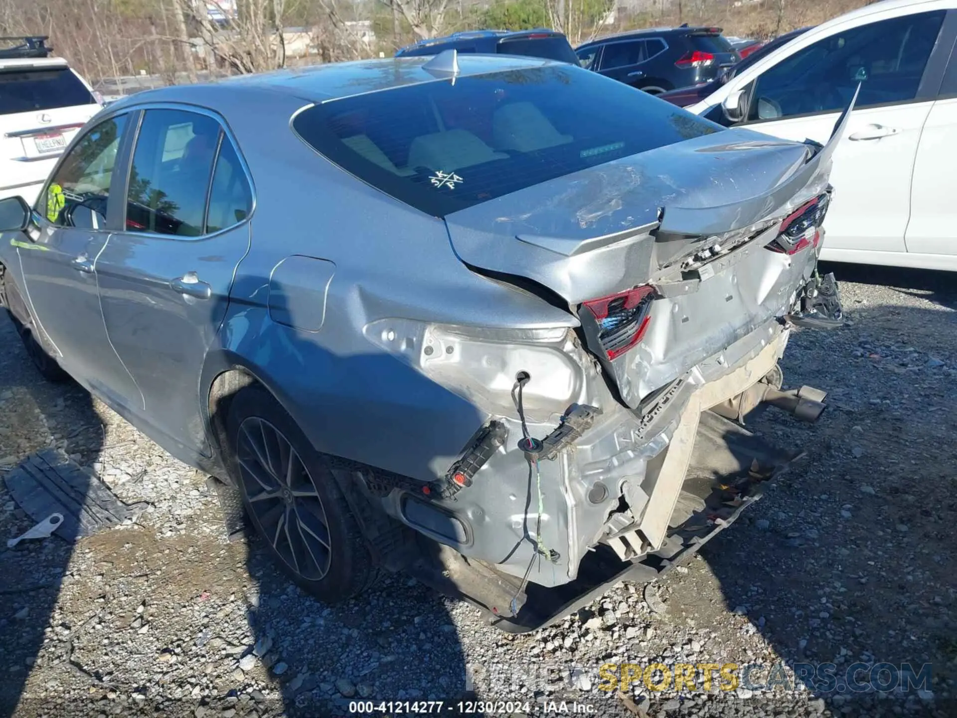 6 fotografías del automóvil dañado 4T1G11AK7MU535371 TOYOTA CAMRY 2021