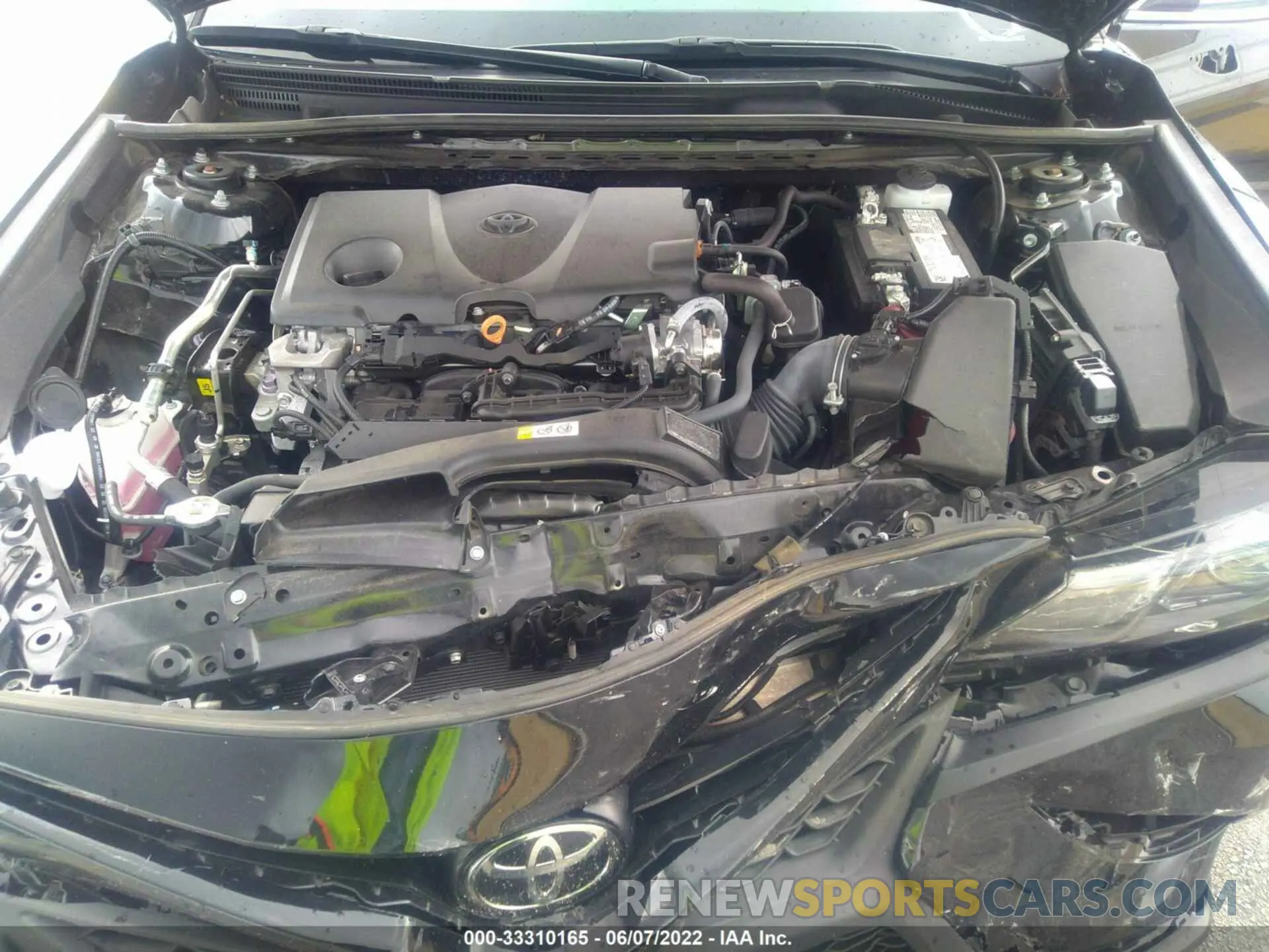 10 fotografías del automóvil dañado 4T1G11AK7MU539680 TOYOTA CAMRY 2021