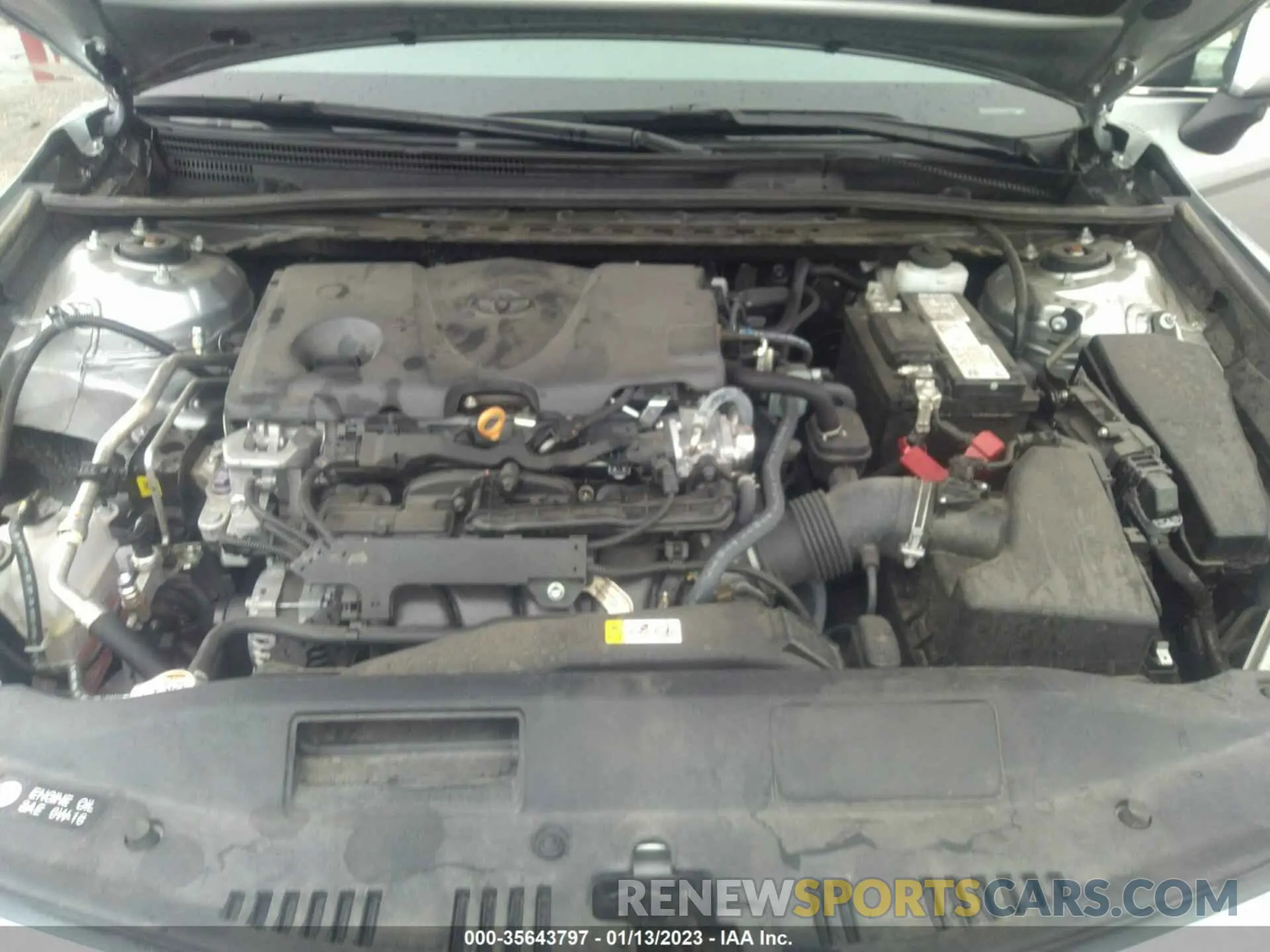 10 fotografías del automóvil dañado 4T1G11AK7MU552185 TOYOTA CAMRY 2021