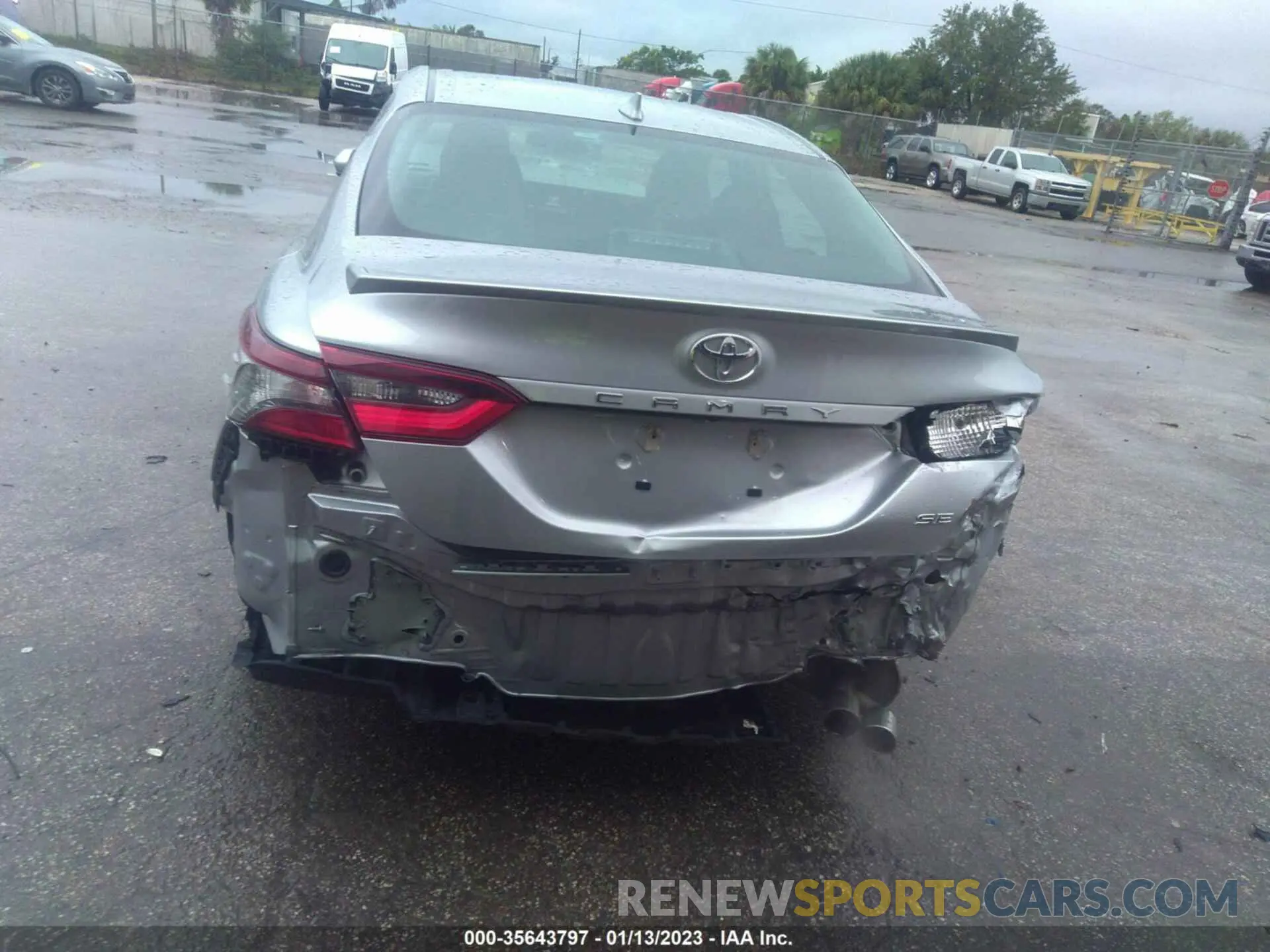 6 fotografías del automóvil dañado 4T1G11AK7MU552185 TOYOTA CAMRY 2021