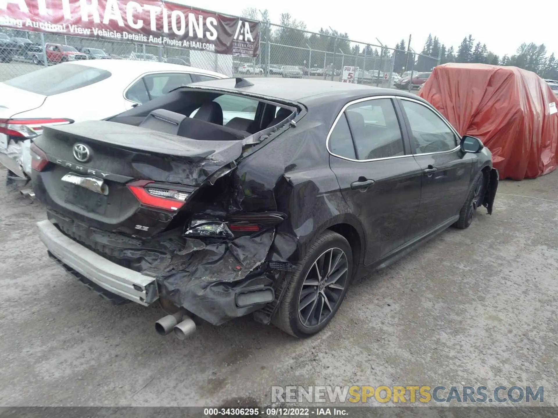 4 fotografías del automóvil dañado 4T1G11AK7MU554194 TOYOTA CAMRY 2021