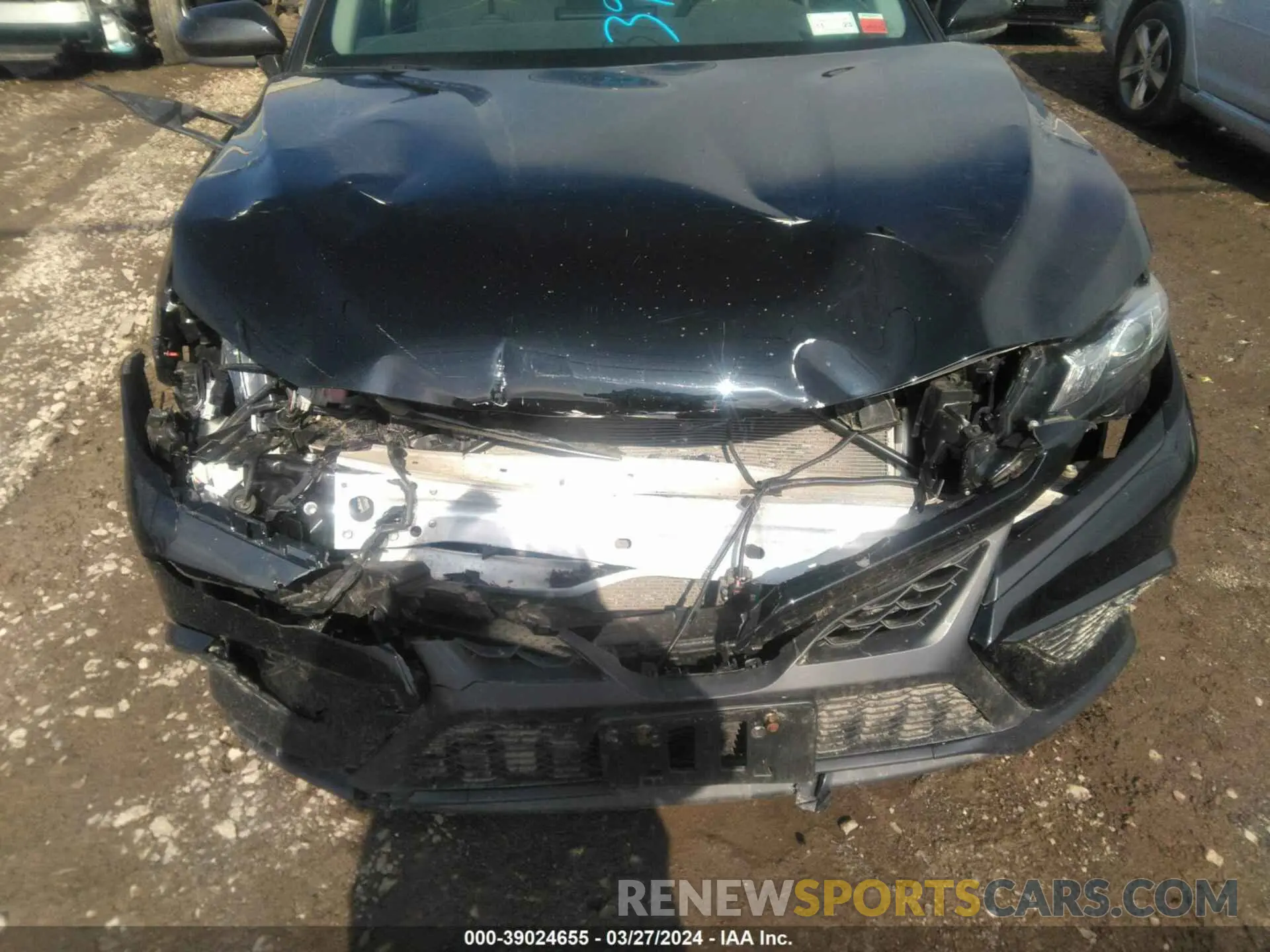 12 fotografías del automóvil dañado 4T1G11AK7MU554874 TOYOTA CAMRY 2021